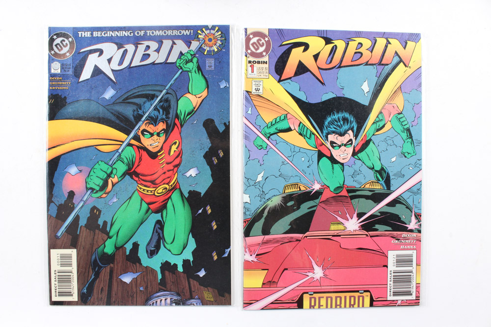 Extensive Collection of DC "Robin" Comic Books