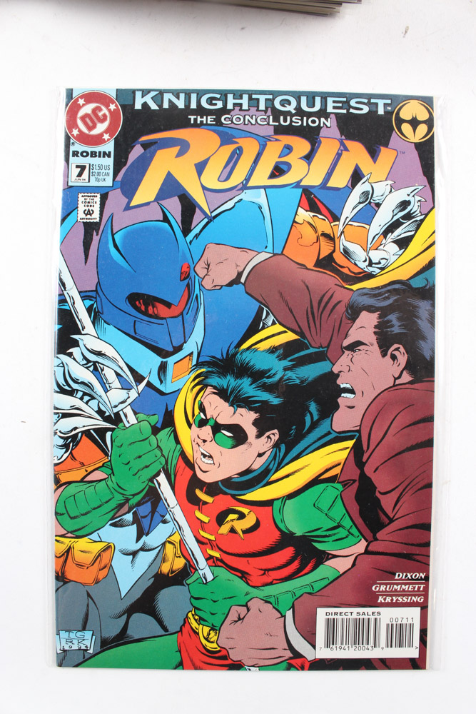 Extensive Collection of DC "Robin" Comic Books