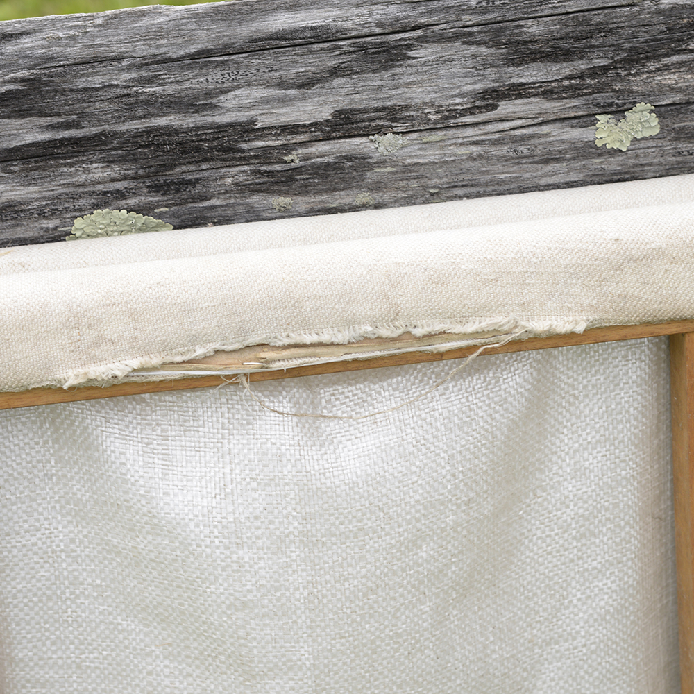 Danish Modern Outdoor Lounge Chair and Ottoman by Cado