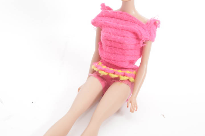 1960s Mattel Bubble Cut Barbie With Clothes and Accessories