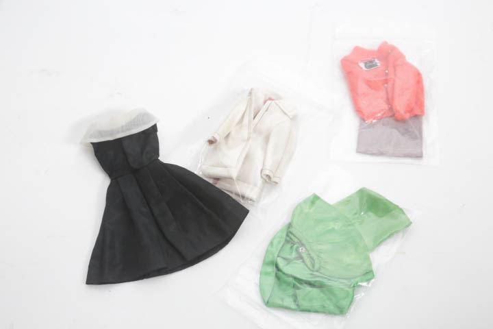 1960s Mattel Bubble Cut Barbie With Clothes and Accessories