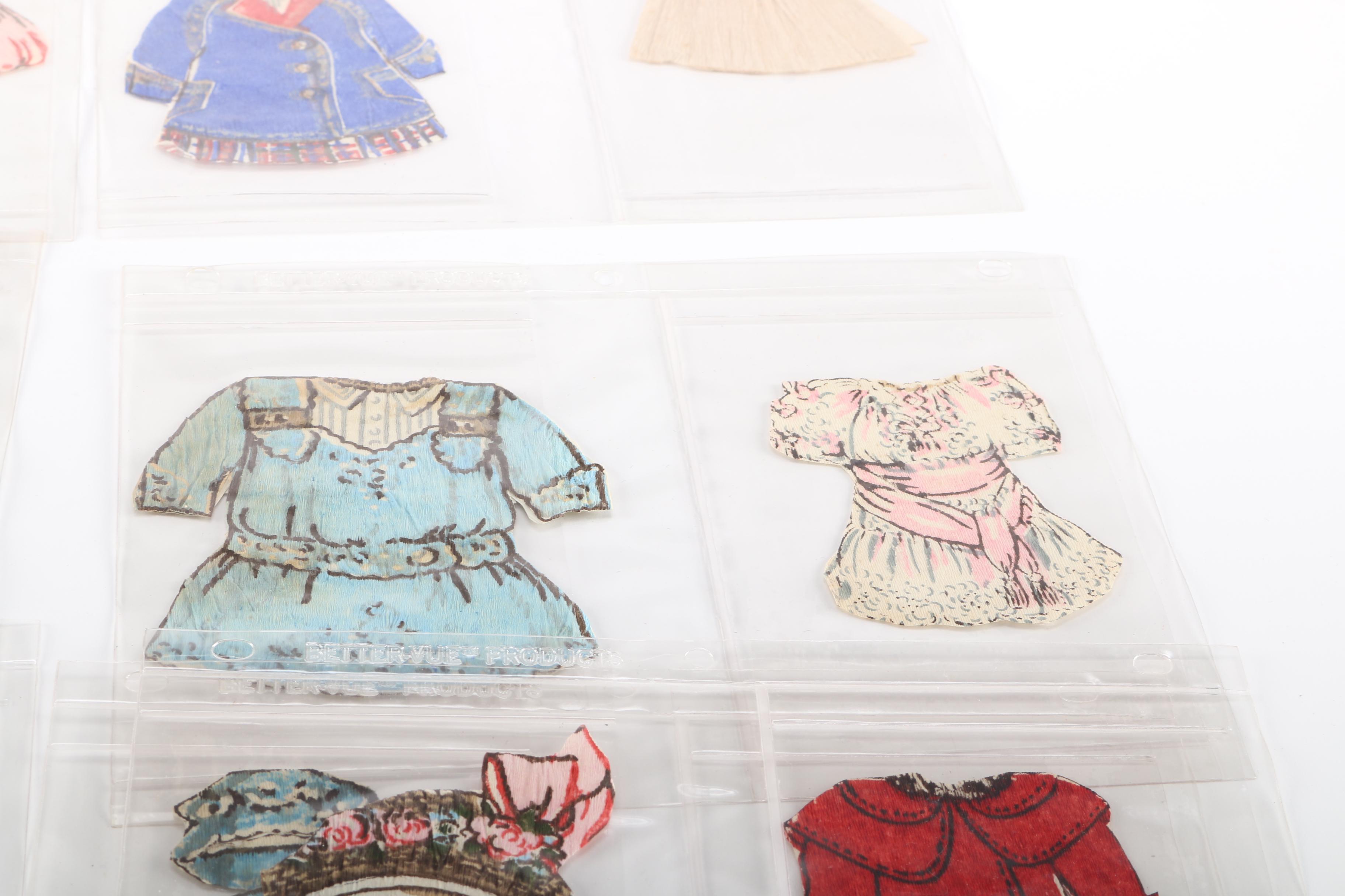 Vintage Paper Dolls and Dollhouse Wallpapers