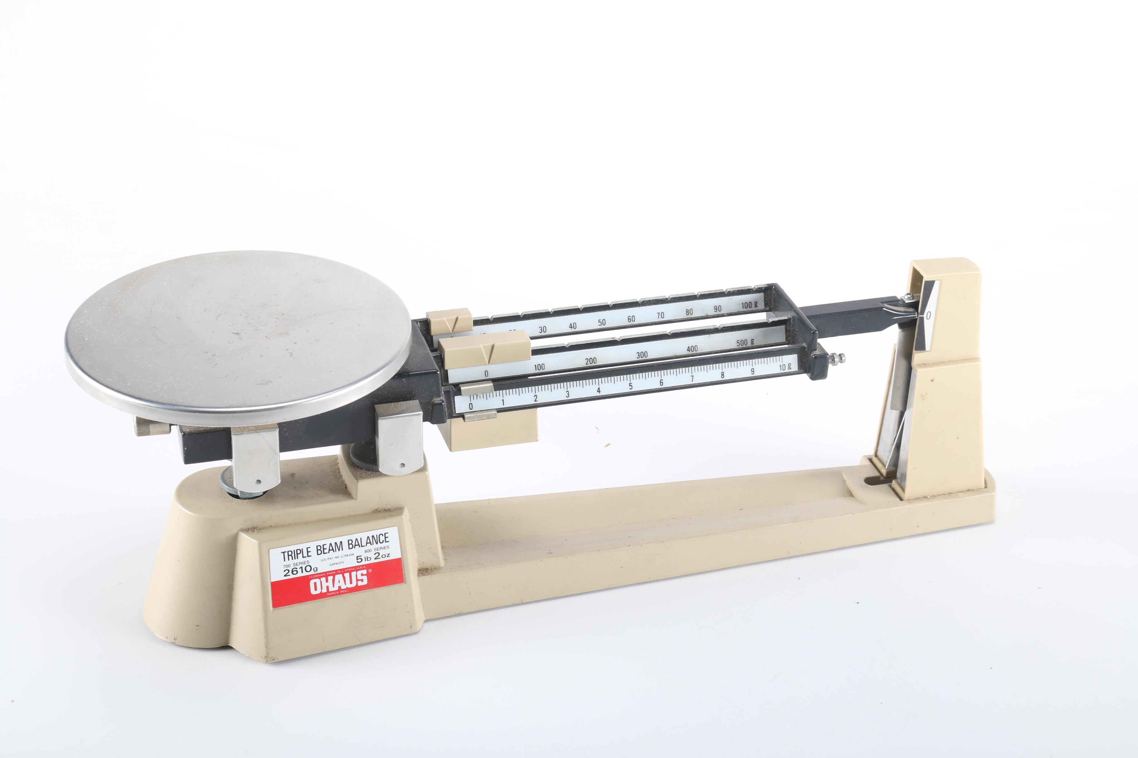 Antique Fairbanks Scale and Ohaus Triple Beam Balance