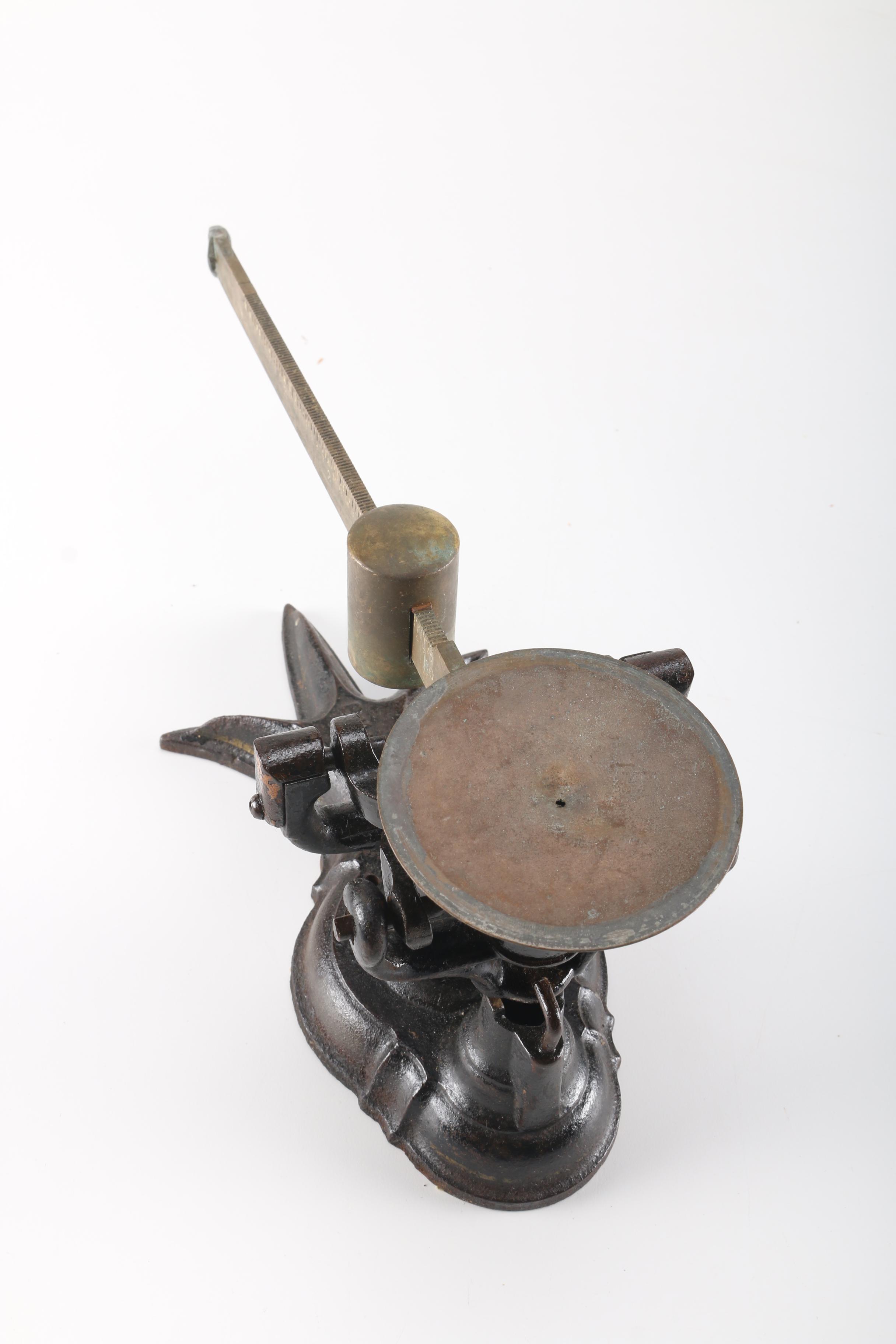 Antique Fairbanks Scale and Ohaus Triple Beam Balance