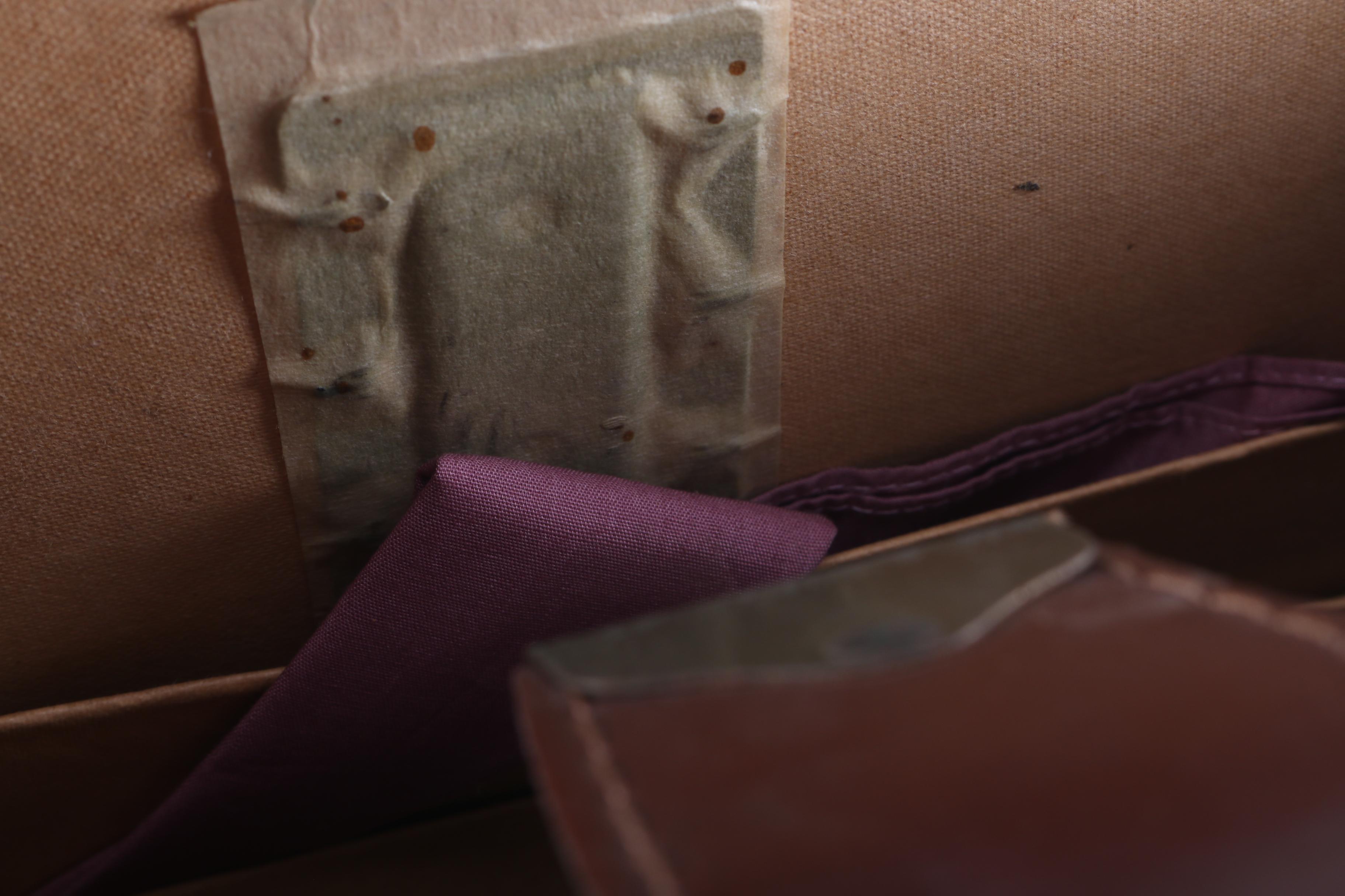 Cheney Brown Leather Attache Case