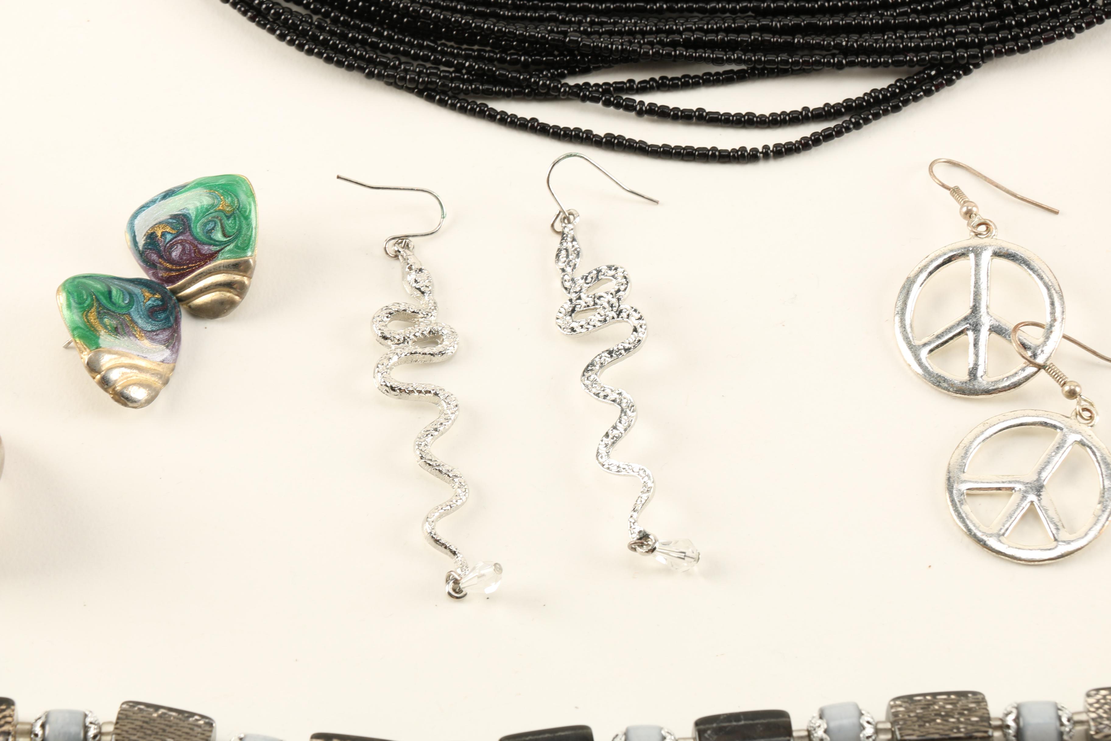 Assortment of Bohemian Inspired Jewelry