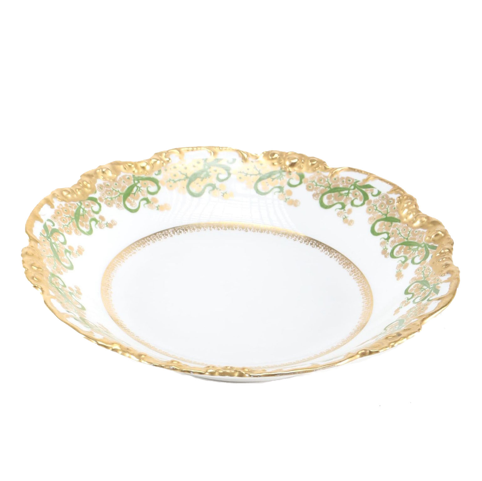 J. Pouyat Limoges Porcelain Bowl