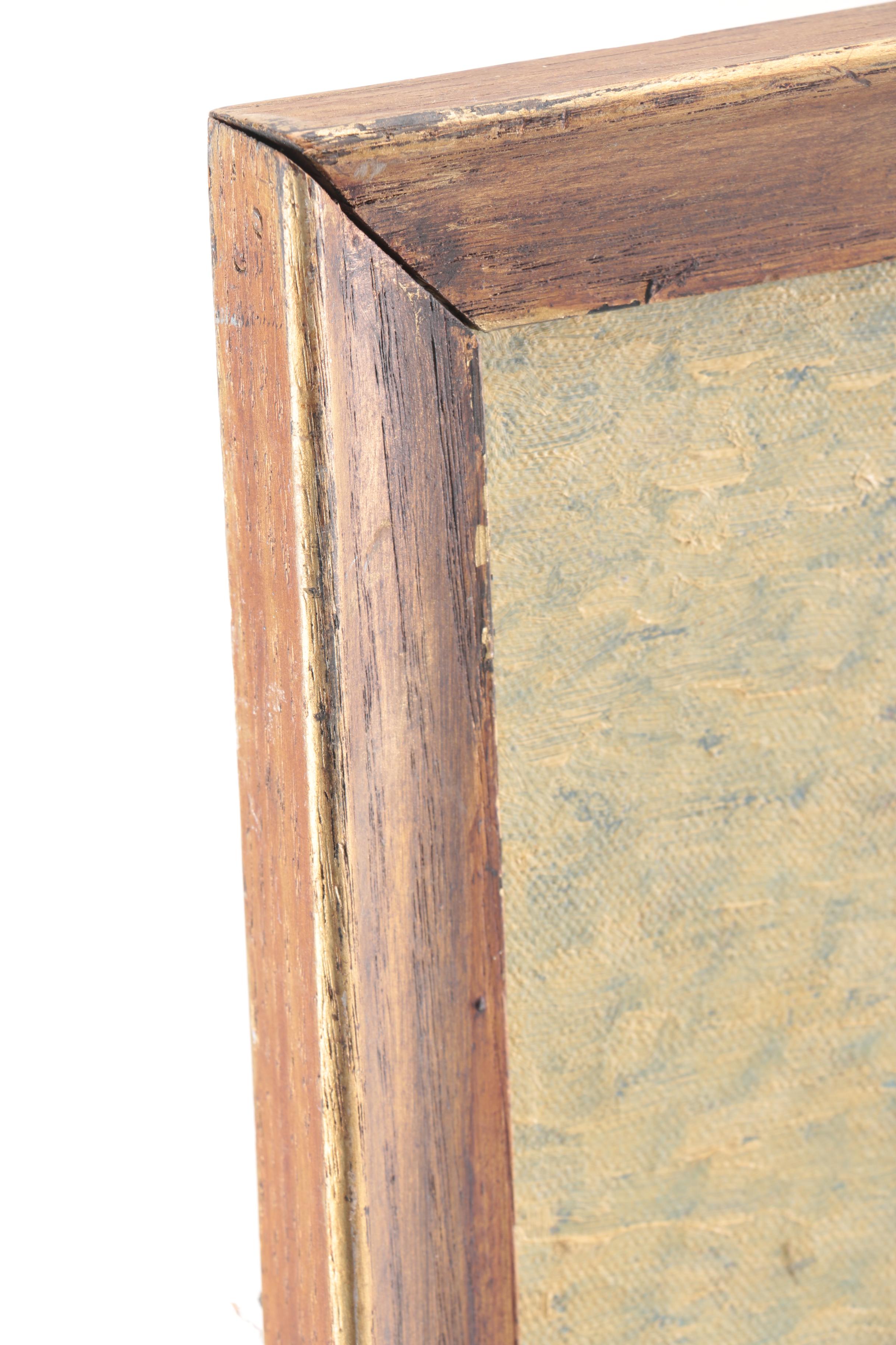 Robert O. Lahmann Oil Painting on Canvas "Port Washington Harbor"