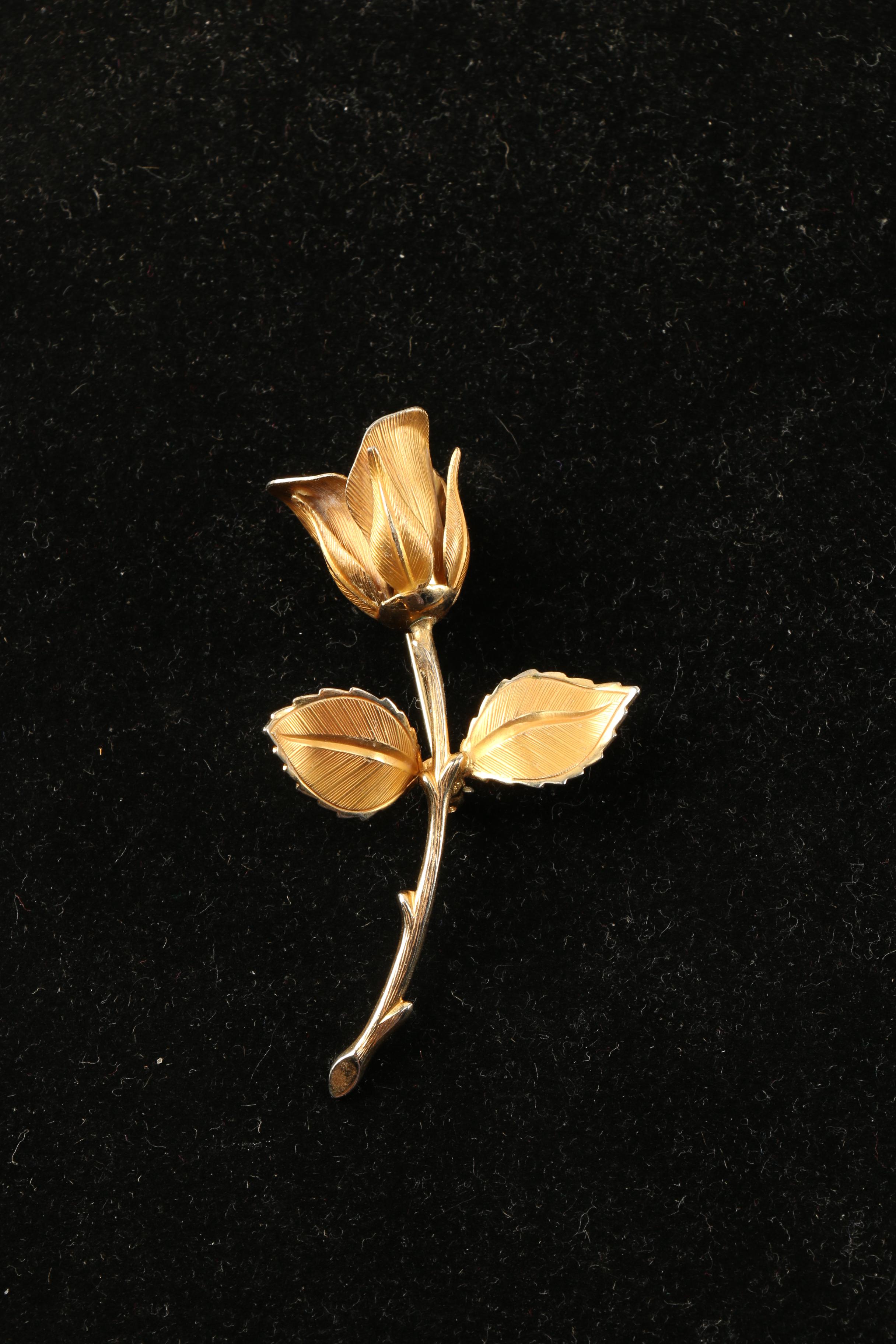 Costume Jewelry Assortment Including Donald Stannard Trifari and Marino