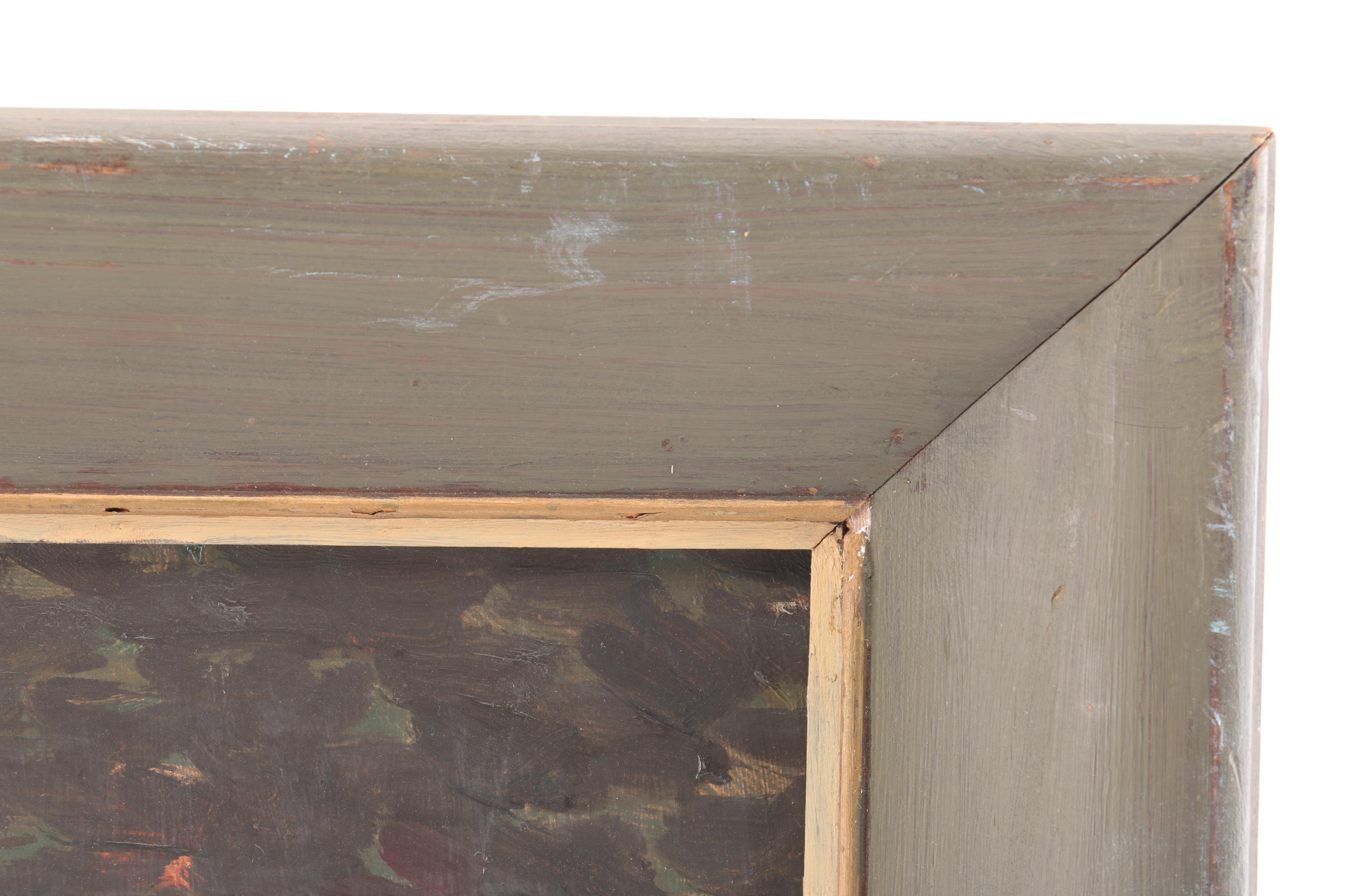 Robert O. Lahmann Oil Painting on Board After Barbara Krafft's Mozart Portrait