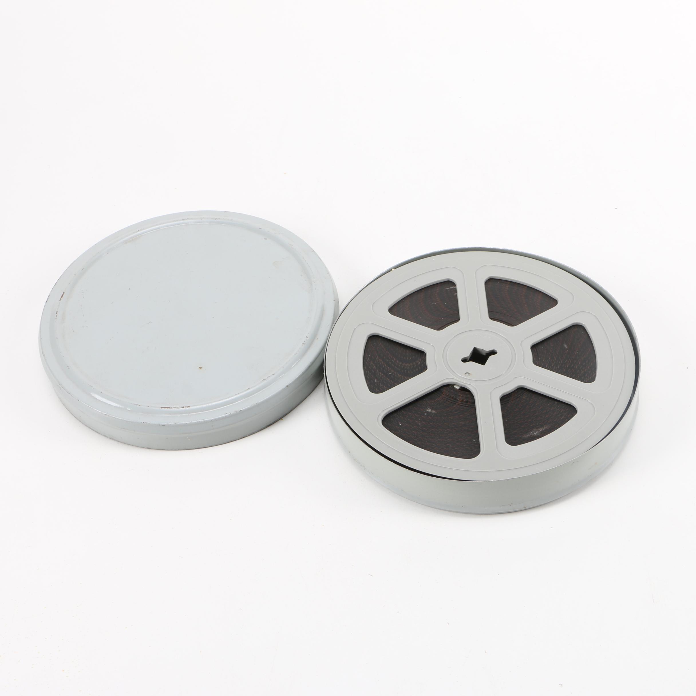 16mm Film Reels Including 1970s NASA Footage