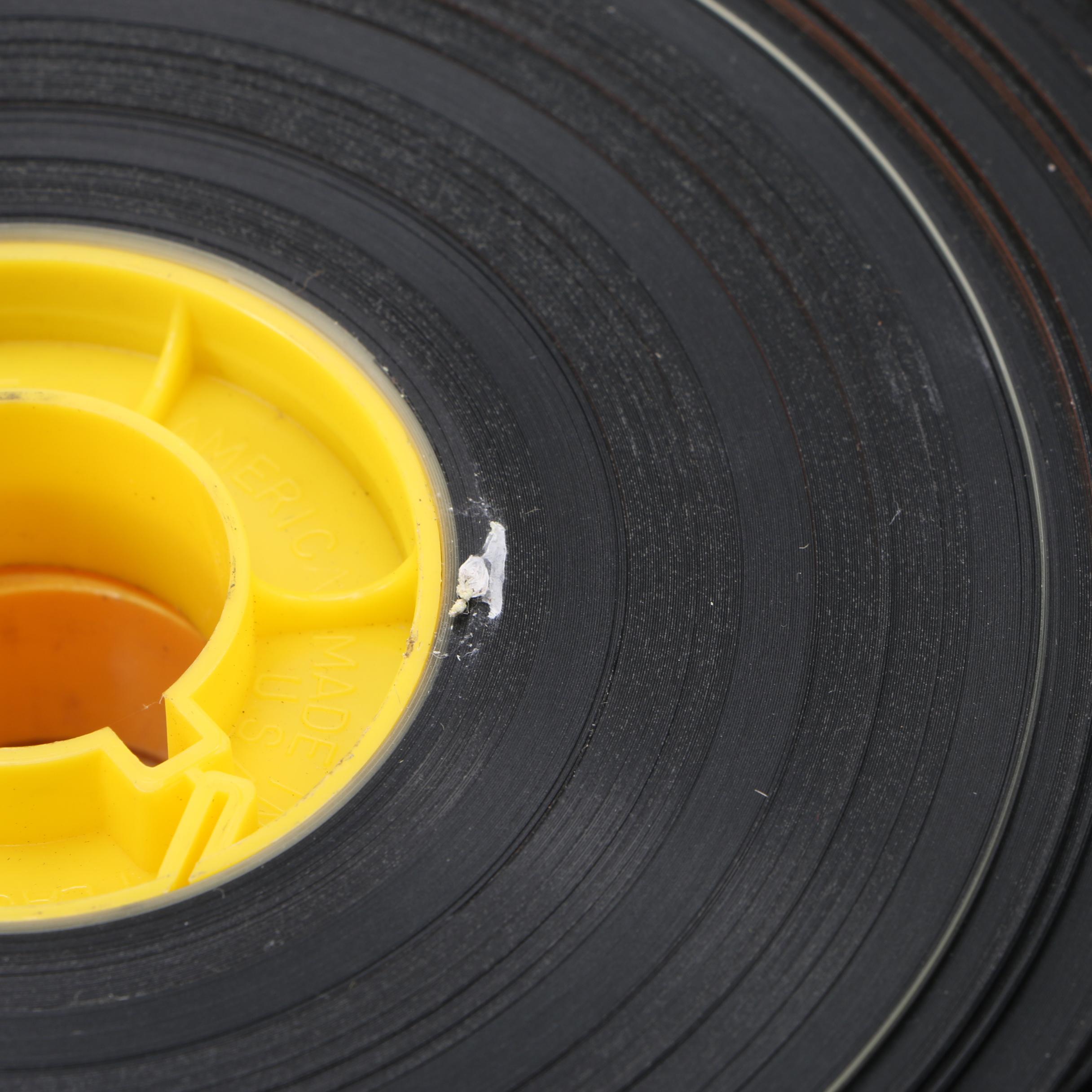 16mm Film Reels Including 1970s NASA Footage