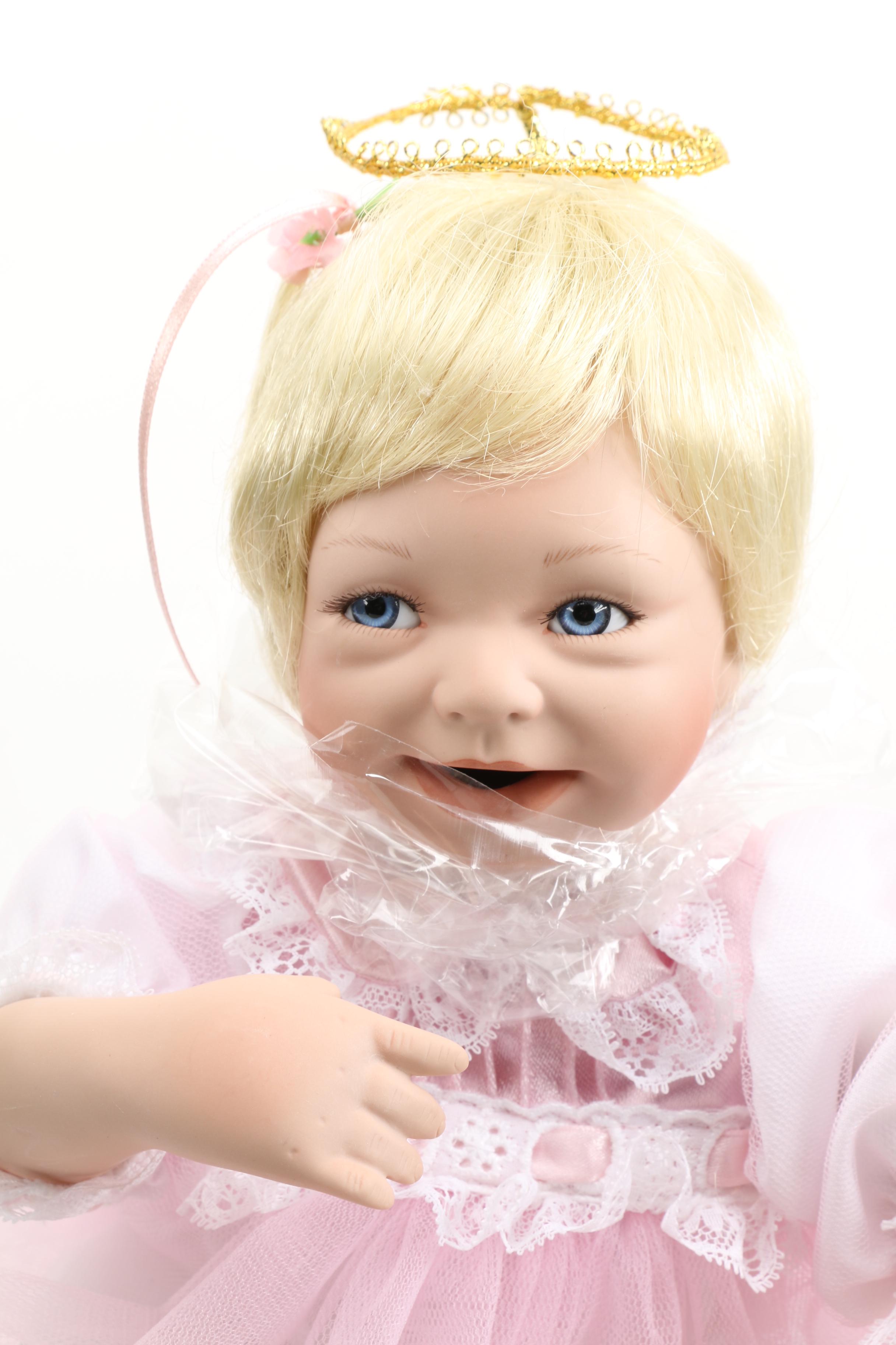 Limited Edition Ashton-Drake Galleries "I Wish You" Porcelain Dolls