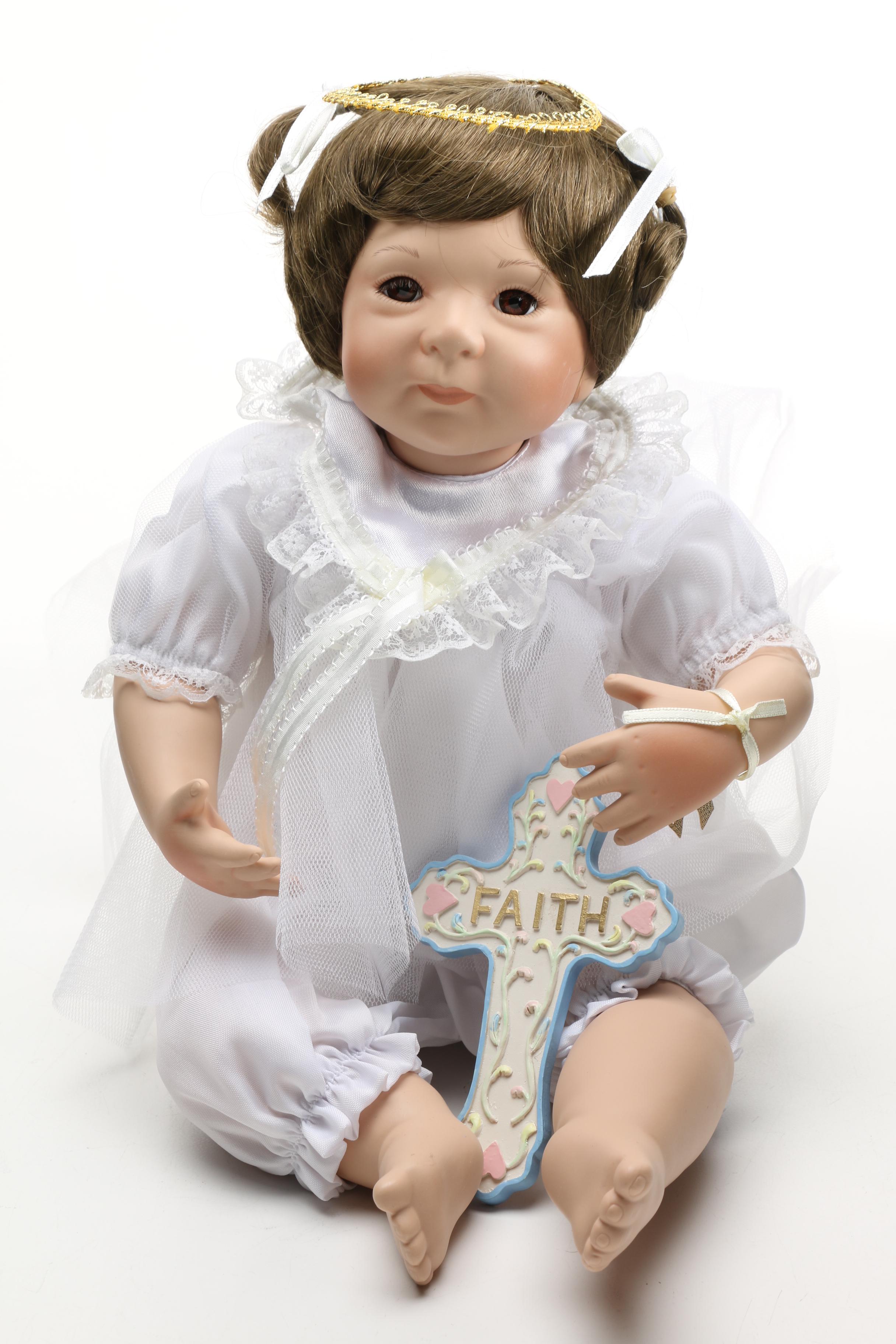 Limited Edition Ashton-Drake Galleries "I Wish You" Porcelain Dolls
