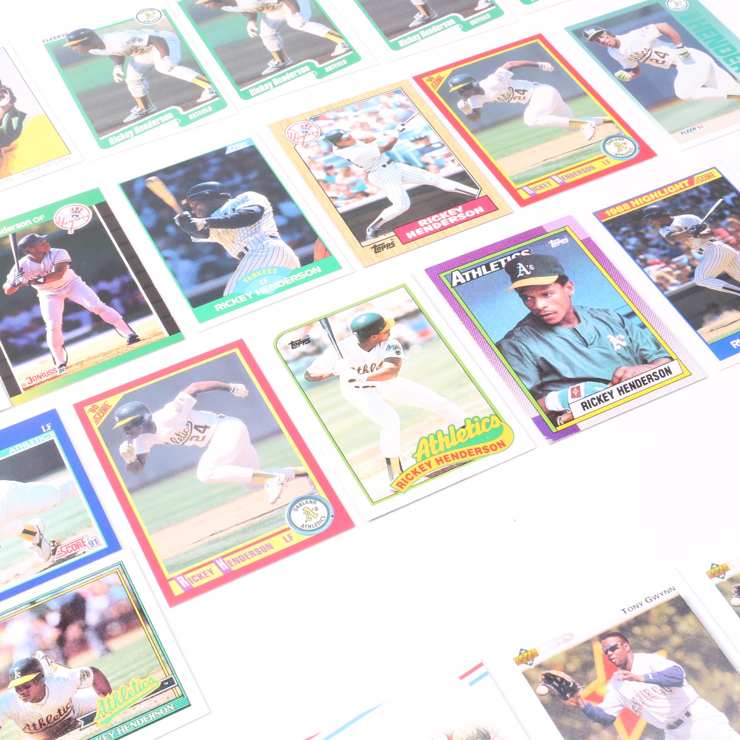 Collection of Star Player Baseball Card Batches