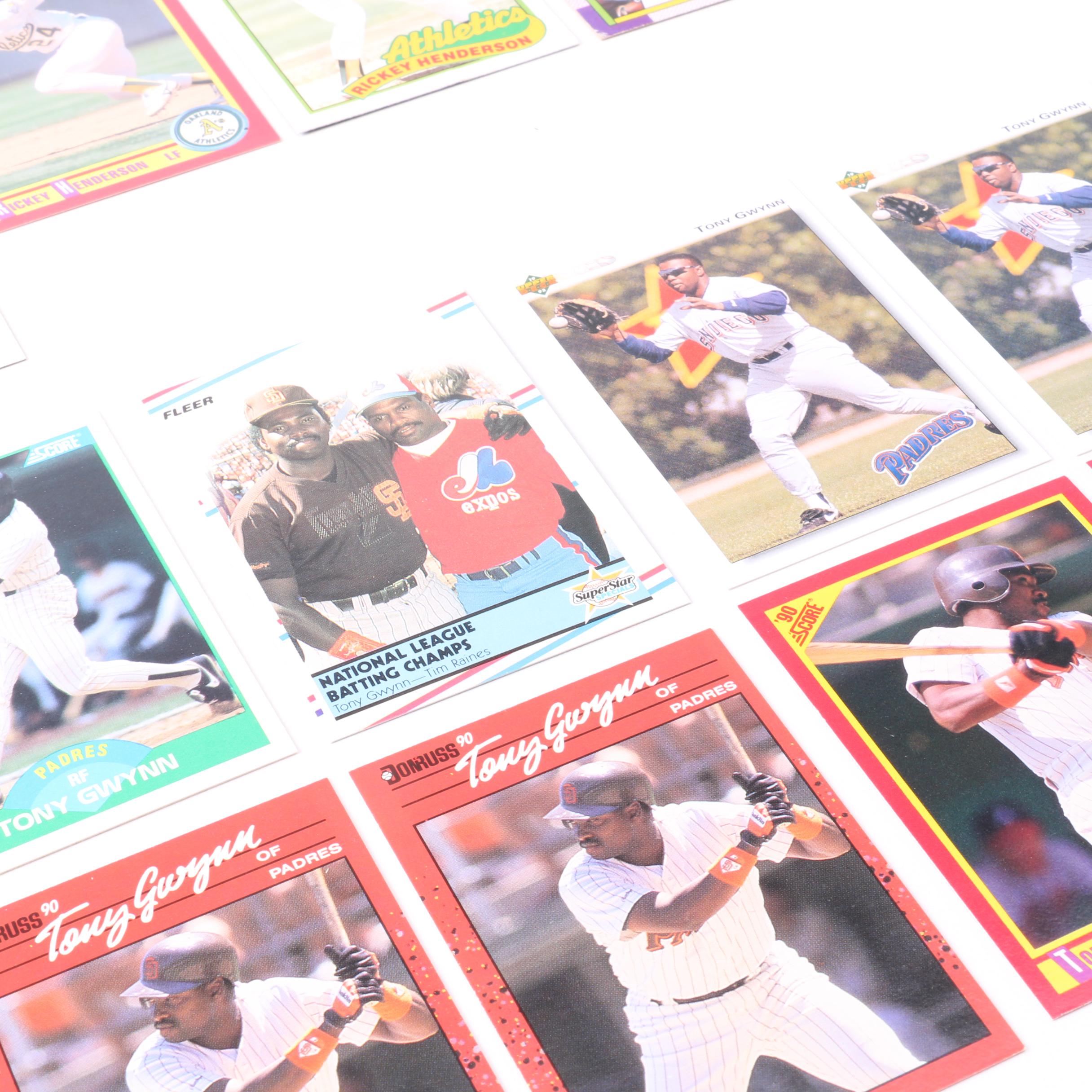 Collection of Star Player Baseball Card Batches