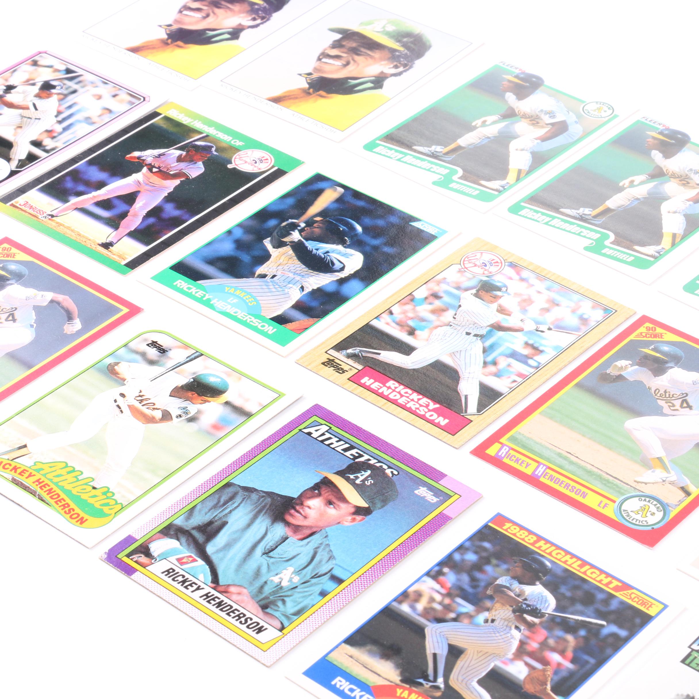 Collection of Star Player Baseball Card Batches