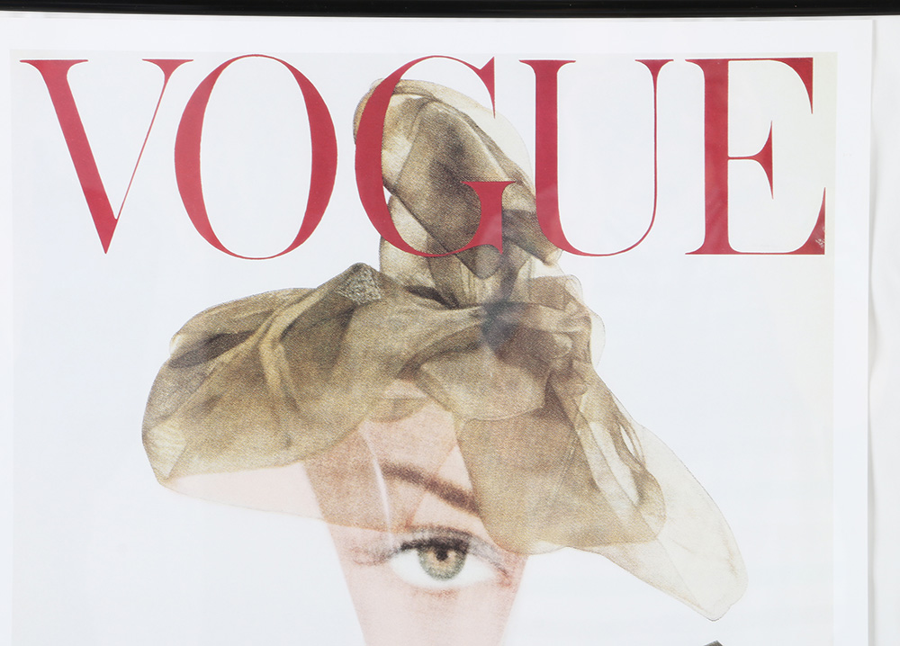 1957 "Vogue" Magazine Cover Offset Lithograph