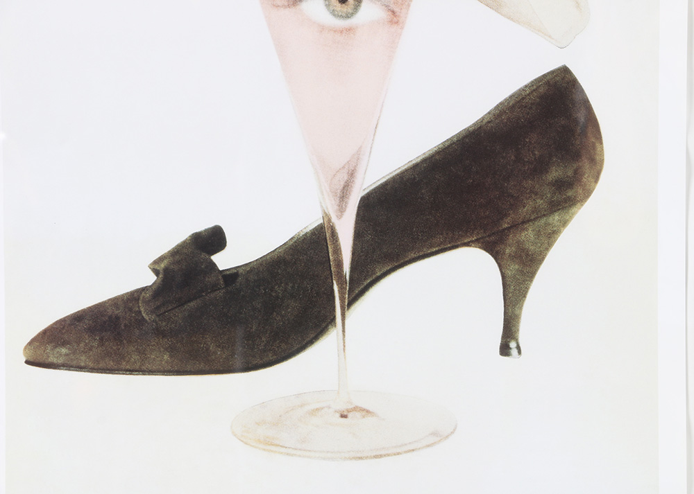 1957 "Vogue" Magazine Cover Offset Lithograph