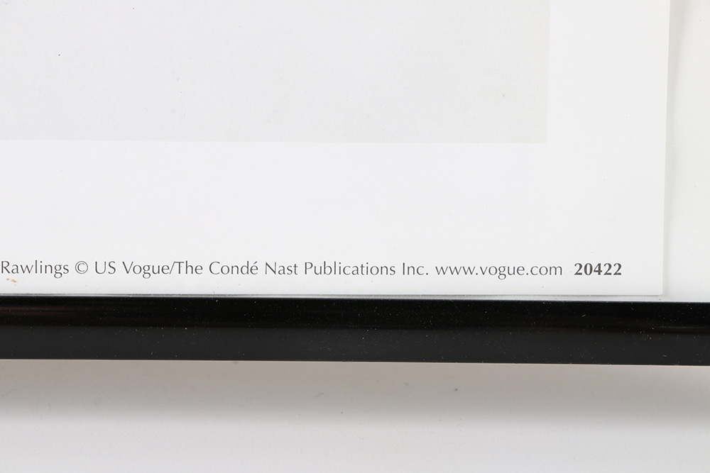 1957 "Vogue" Magazine Cover Offset Lithograph