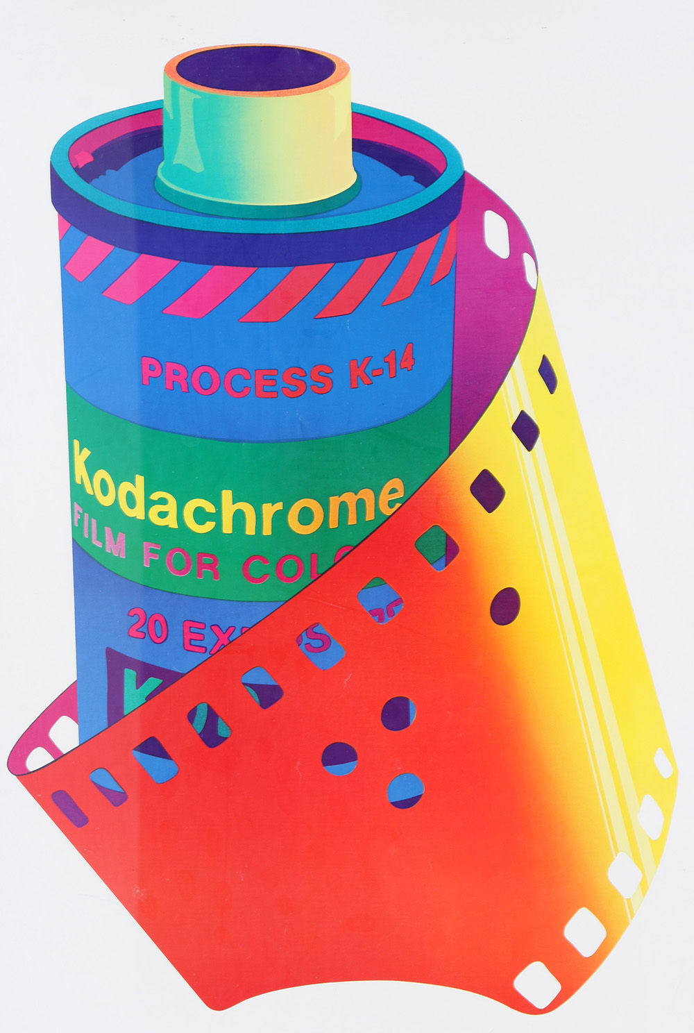 1981 Anne Laddon Offset Lithograph Poster "Super Exposure"