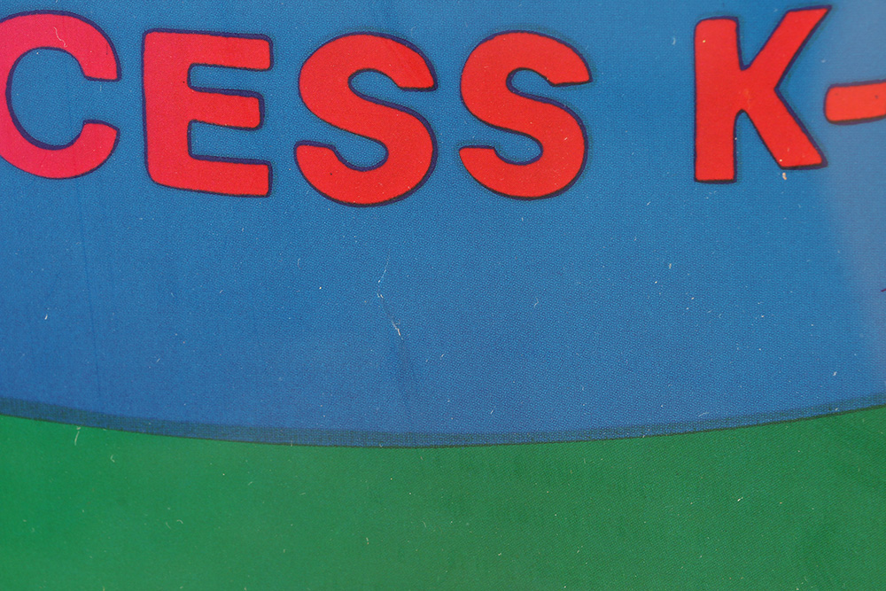 1981 Anne Laddon Offset Lithograph Poster "Super Exposure"