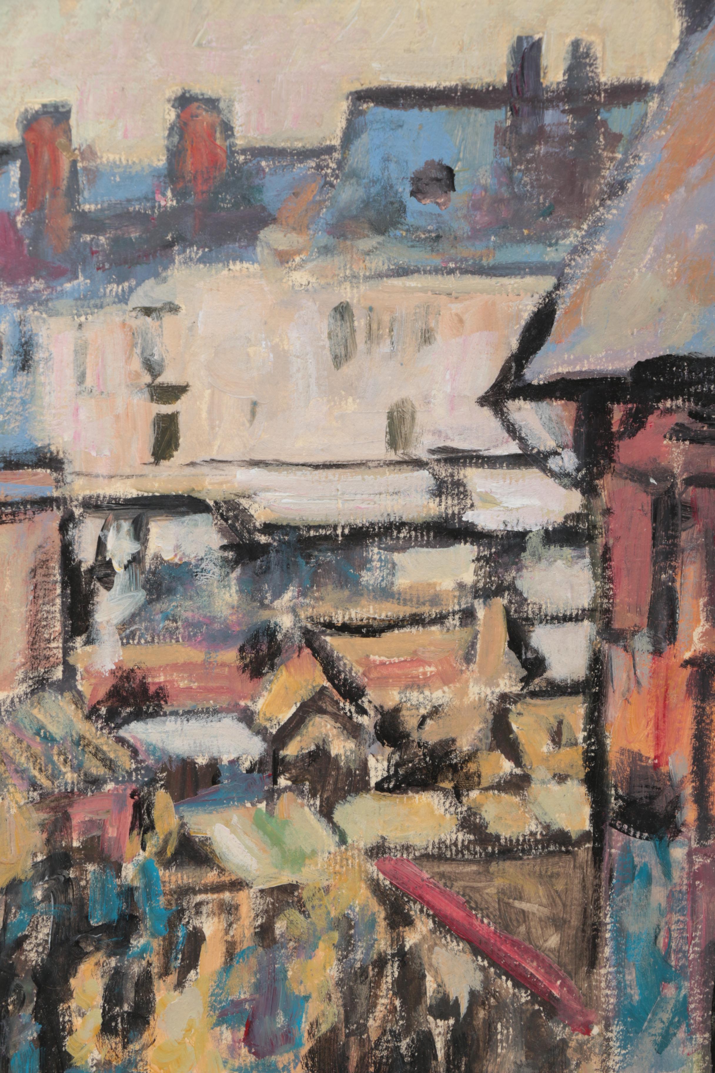 Lahmann Watercolors and Acrylics on Paper of Landscapes