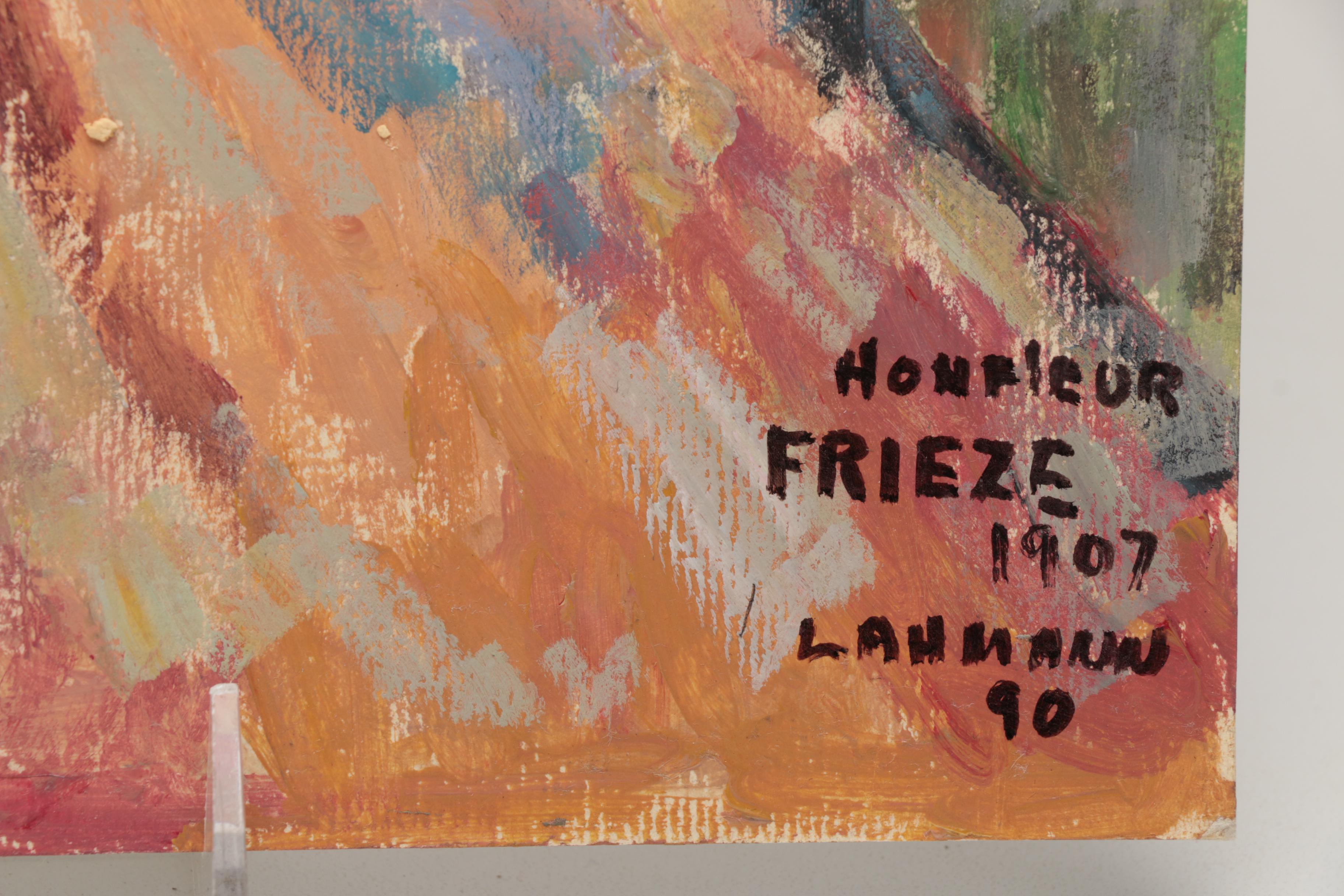 Lahmann Watercolors and Acrylics on Paper of Landscapes