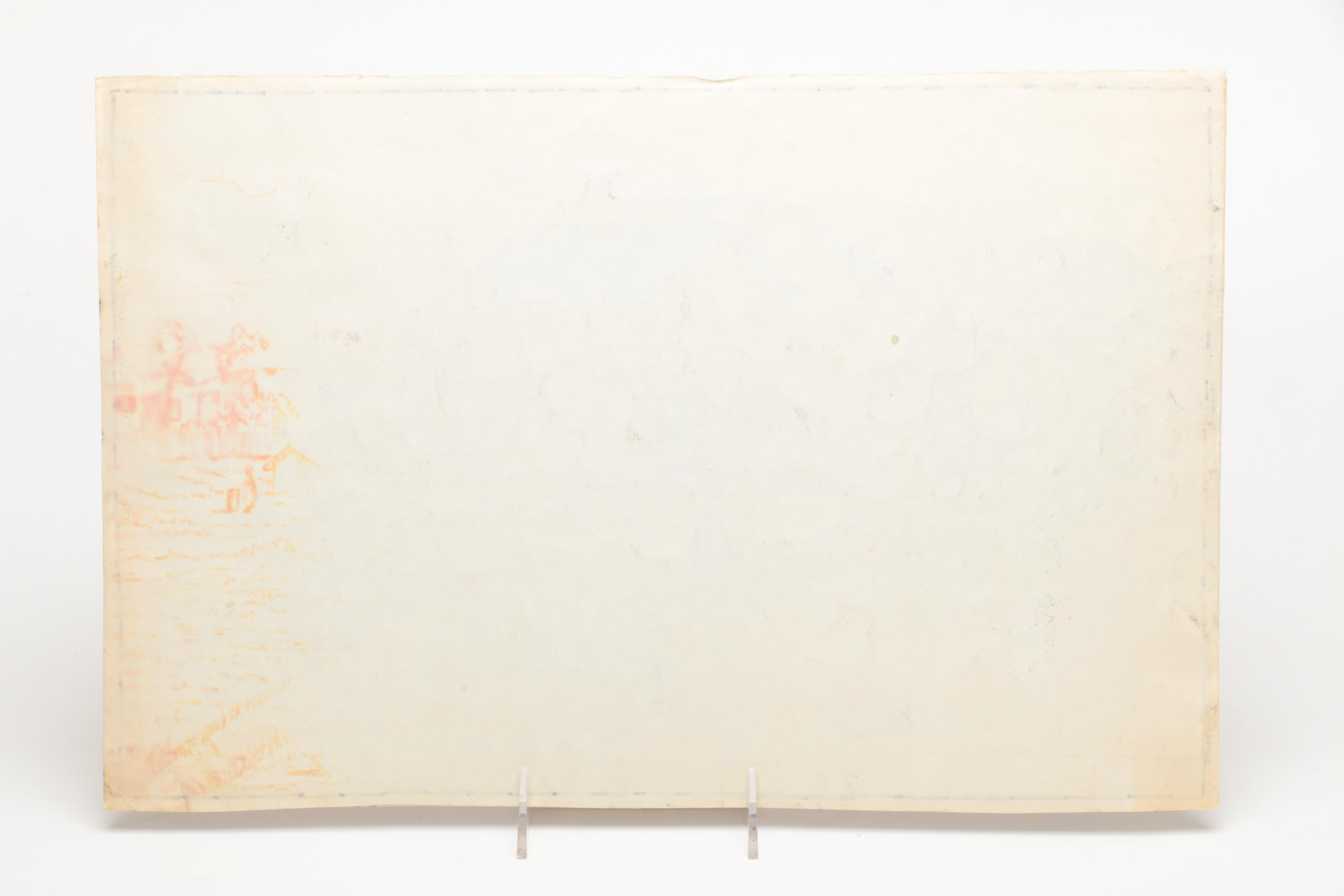 Lahmann Watercolors and Acrylics on Paper of Landscapes