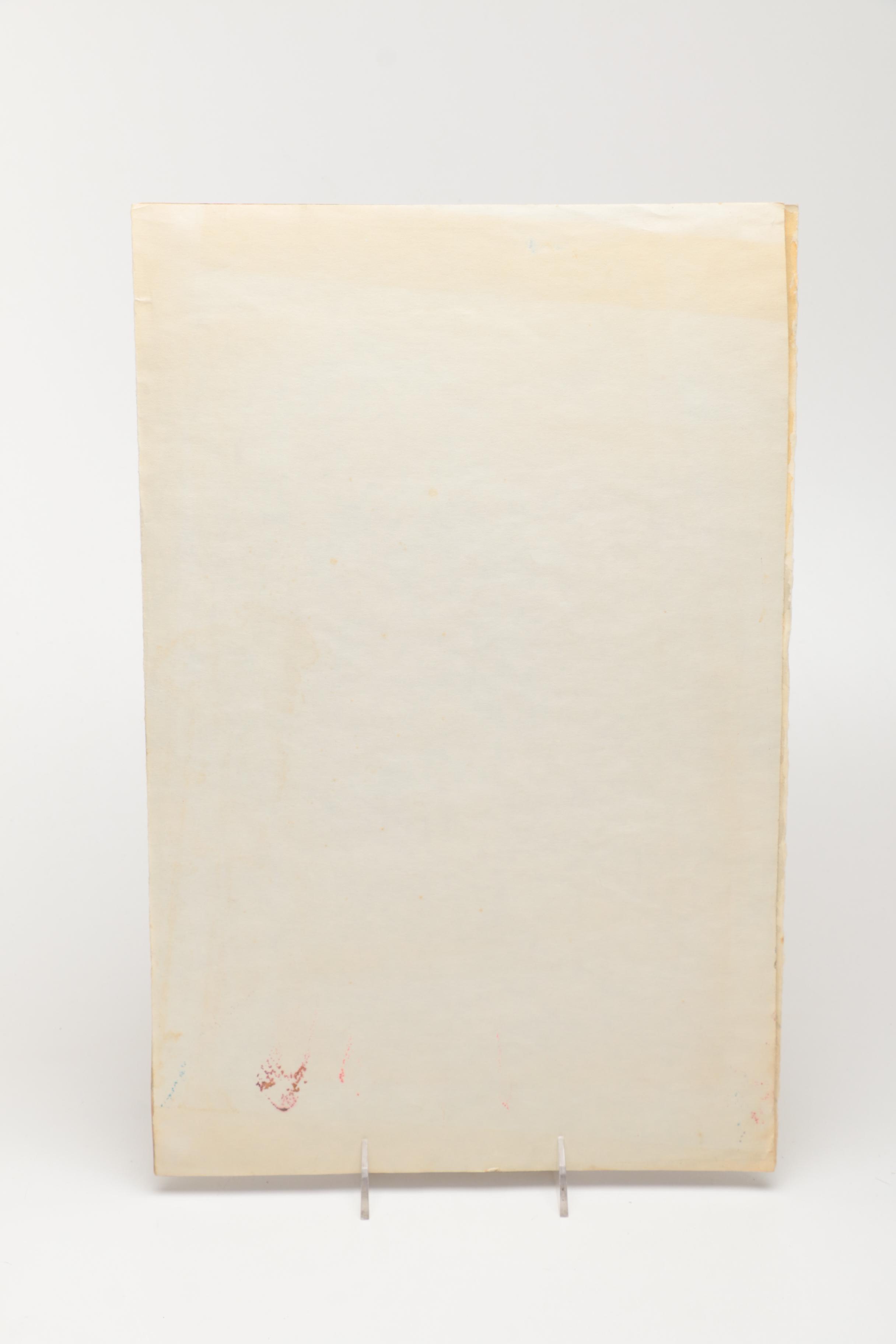 Lahmann Watercolors and Acrylics on Paper of Landscapes