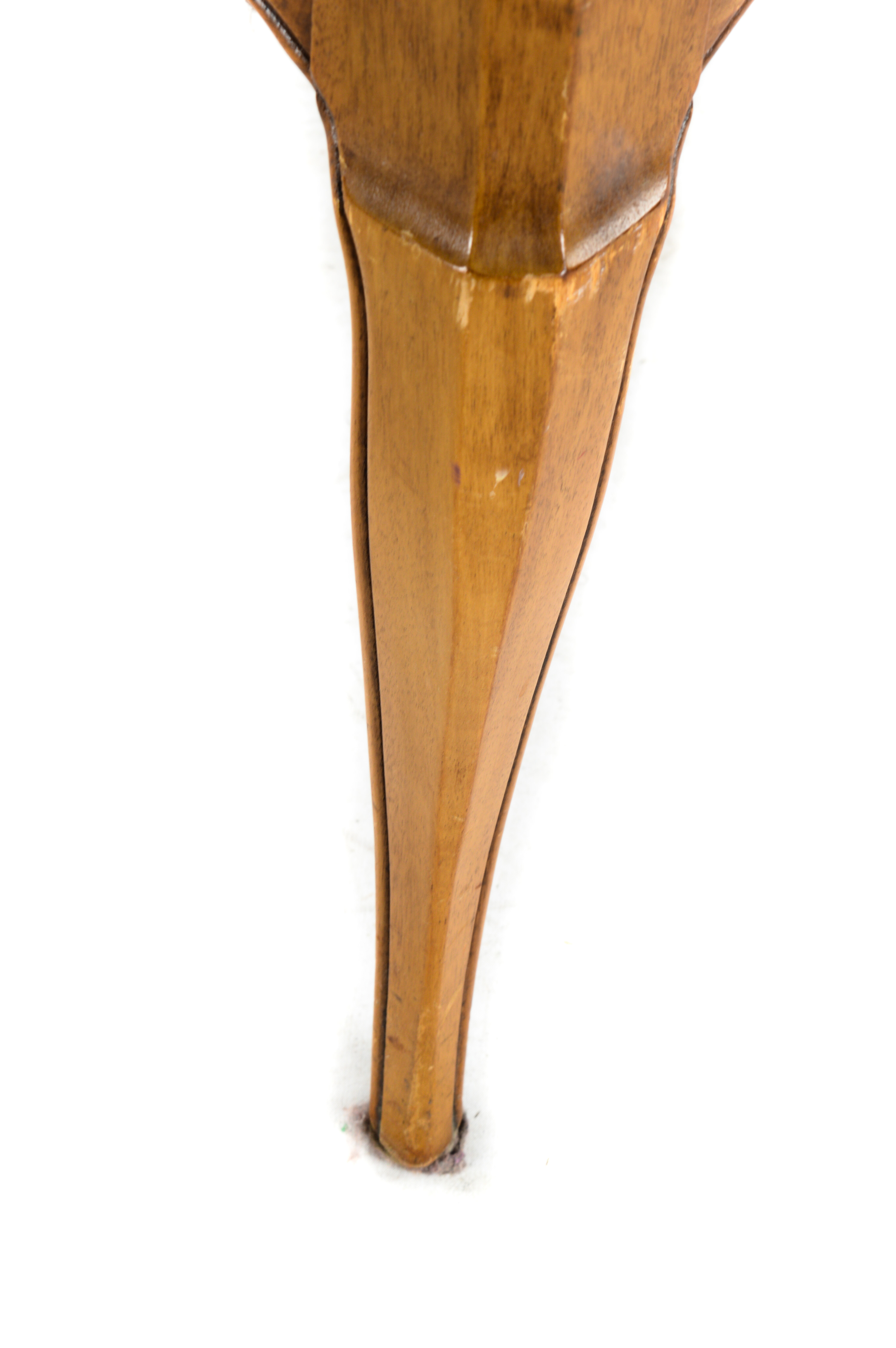 Vintage Provincial Louis XV Style Dining Table and Chairs