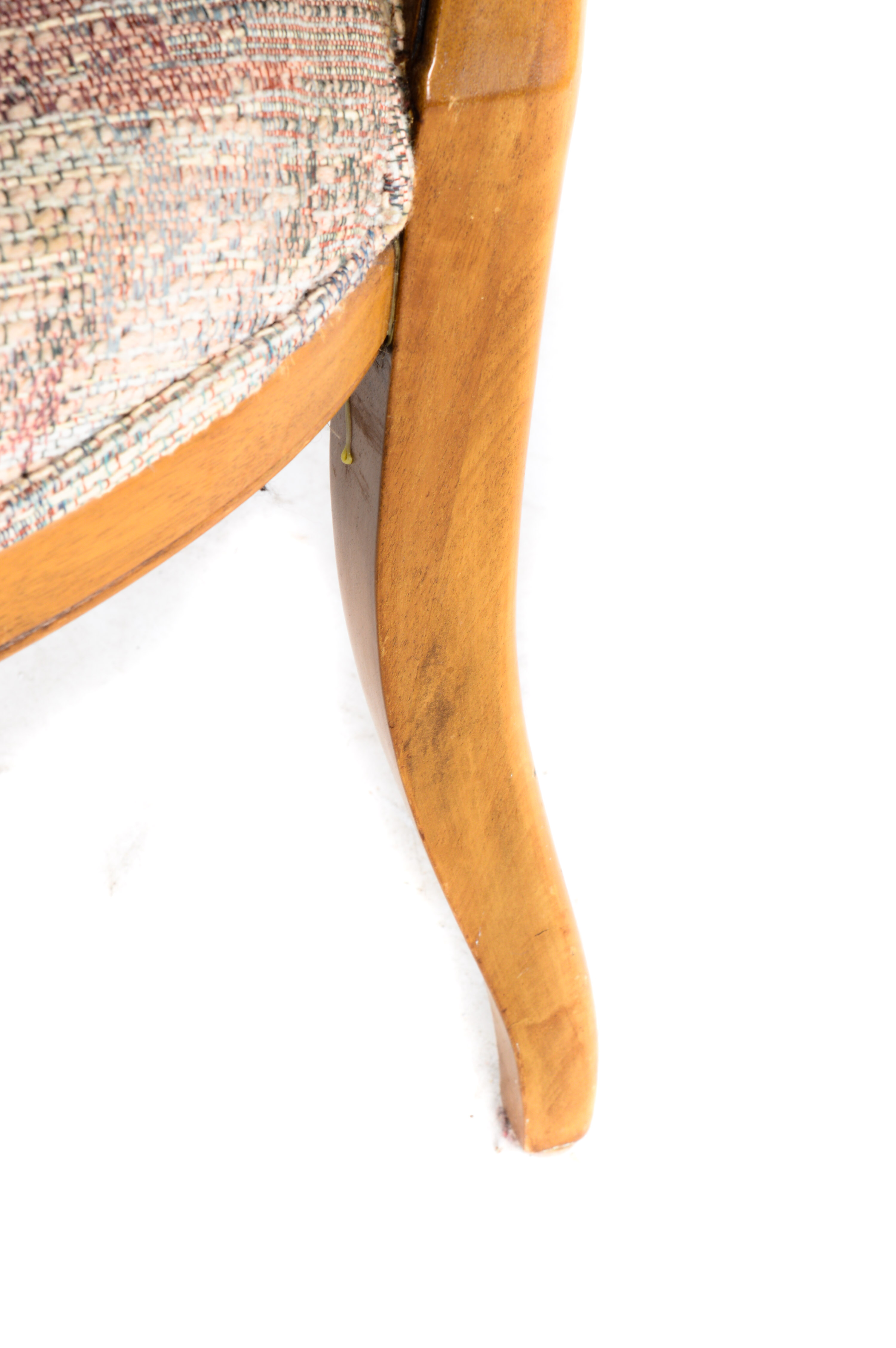 Vintage Provincial Louis XV Style Dining Table and Chairs