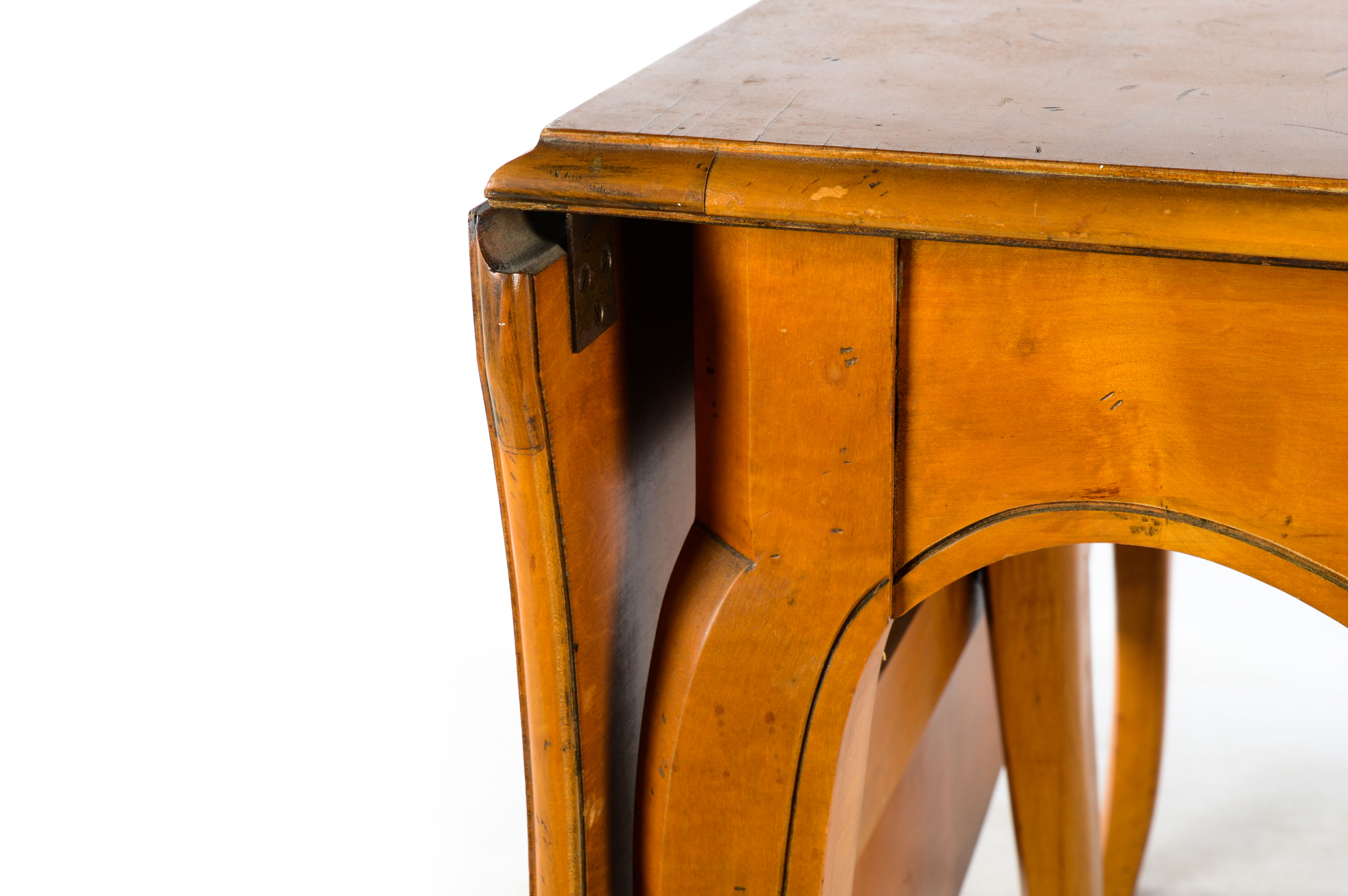 Vintage Provincial Louis XV Style Dining Table and Chairs