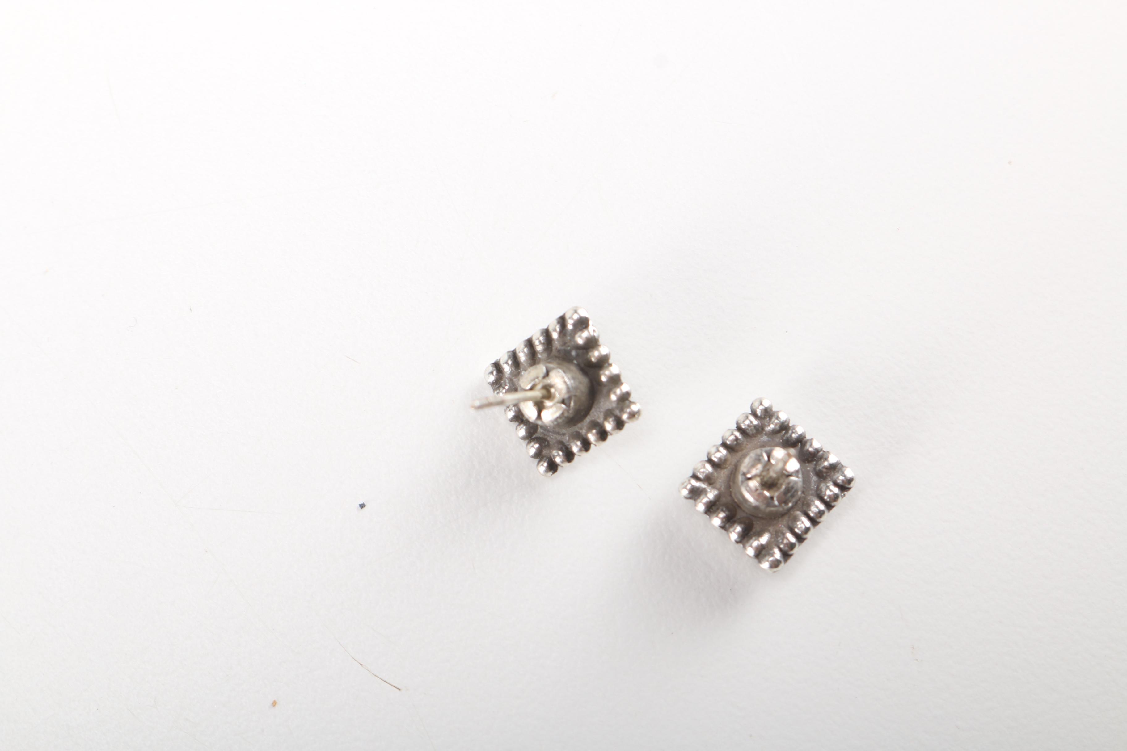 Sterling Jewelry With Quartz Gemstone Ring With Side Diamonds