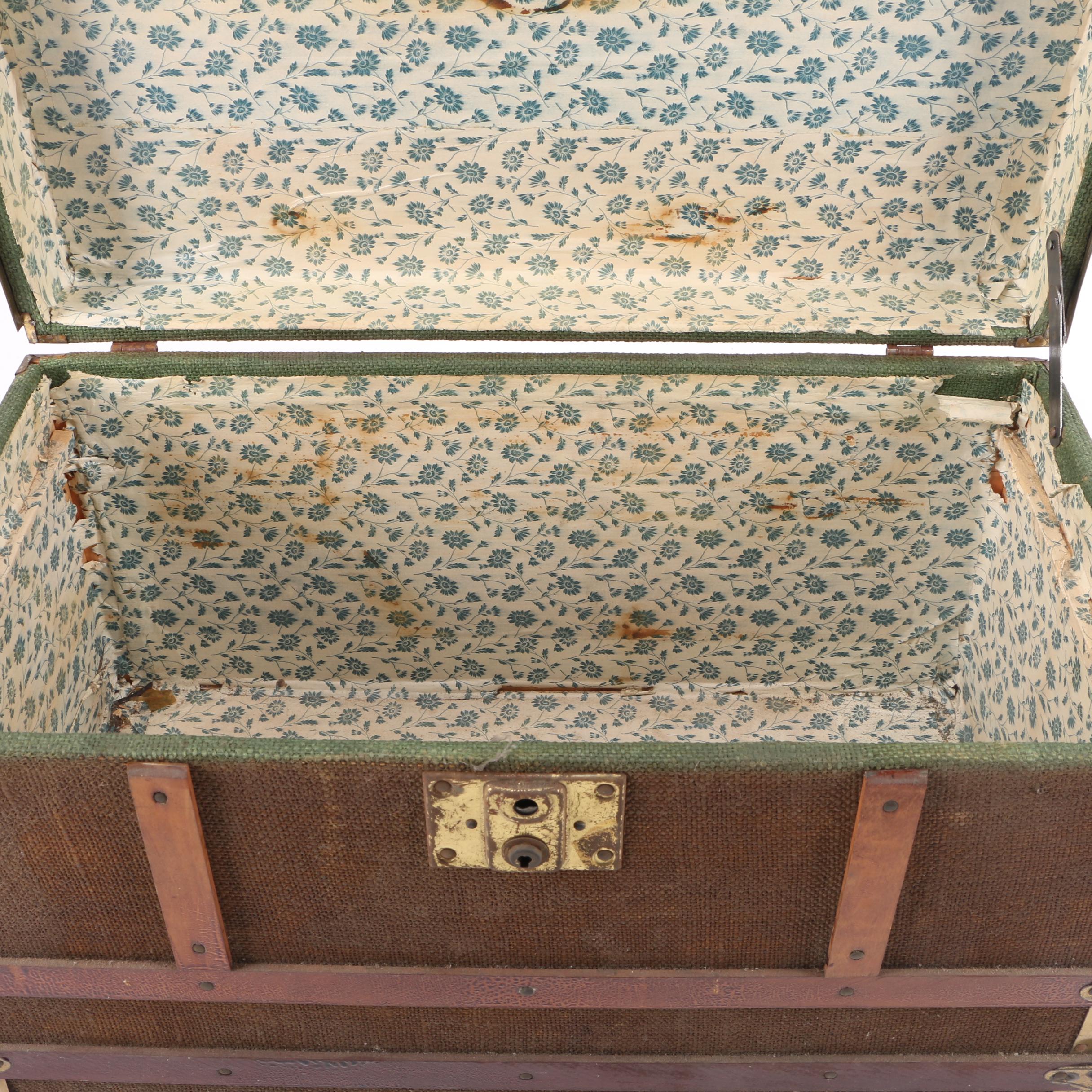 Vintage Wooden Trunk