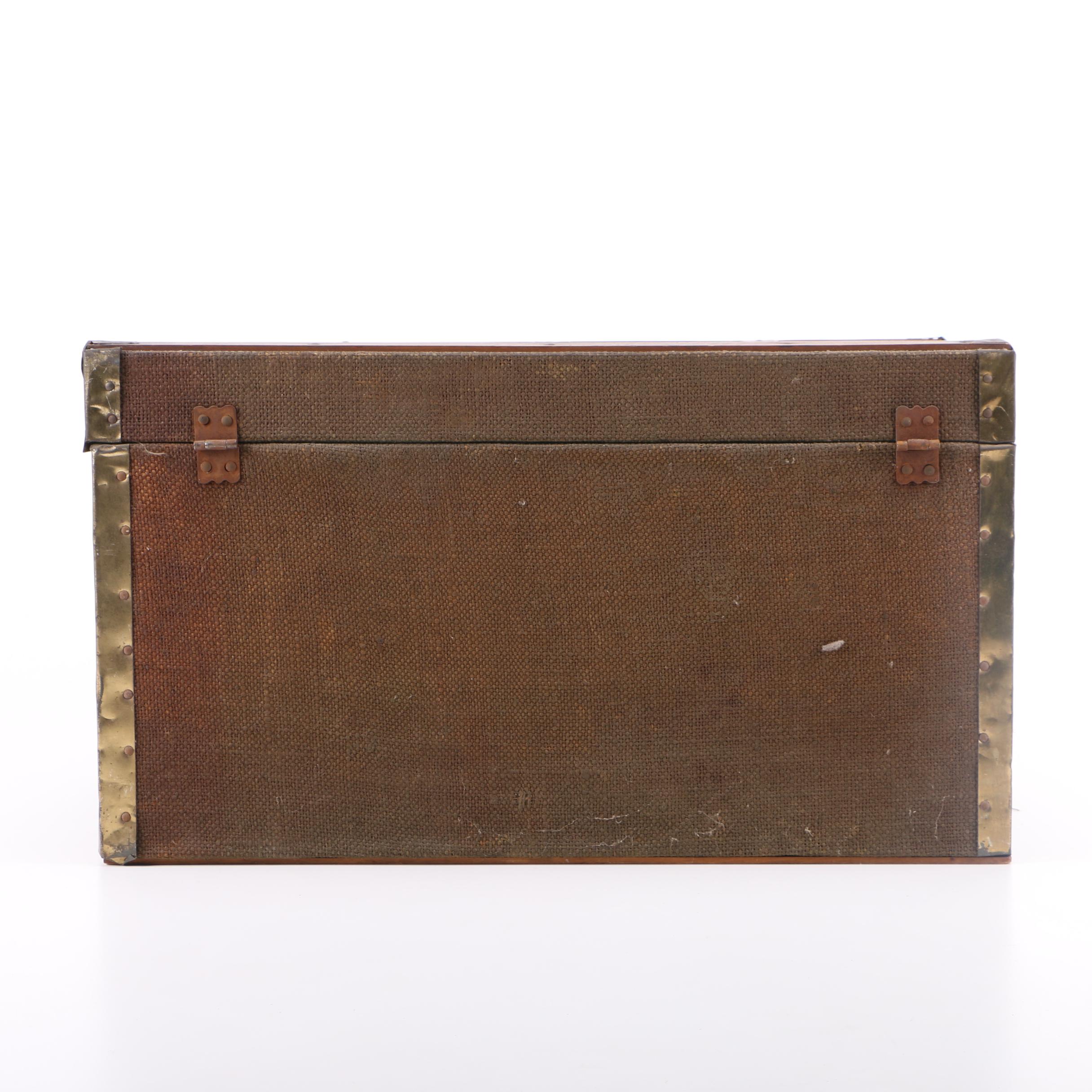 Vintage Wooden Trunk