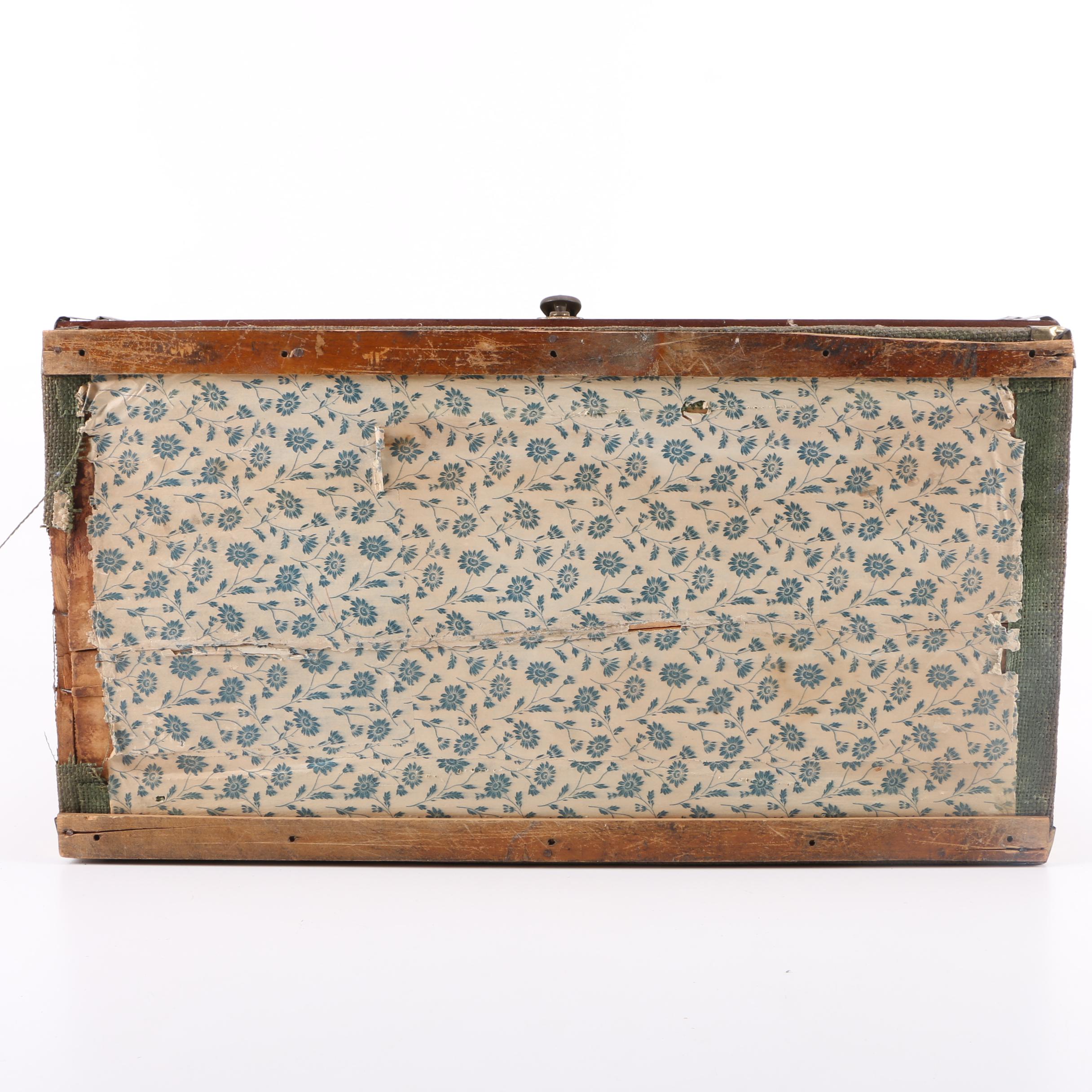 Vintage Wooden Trunk