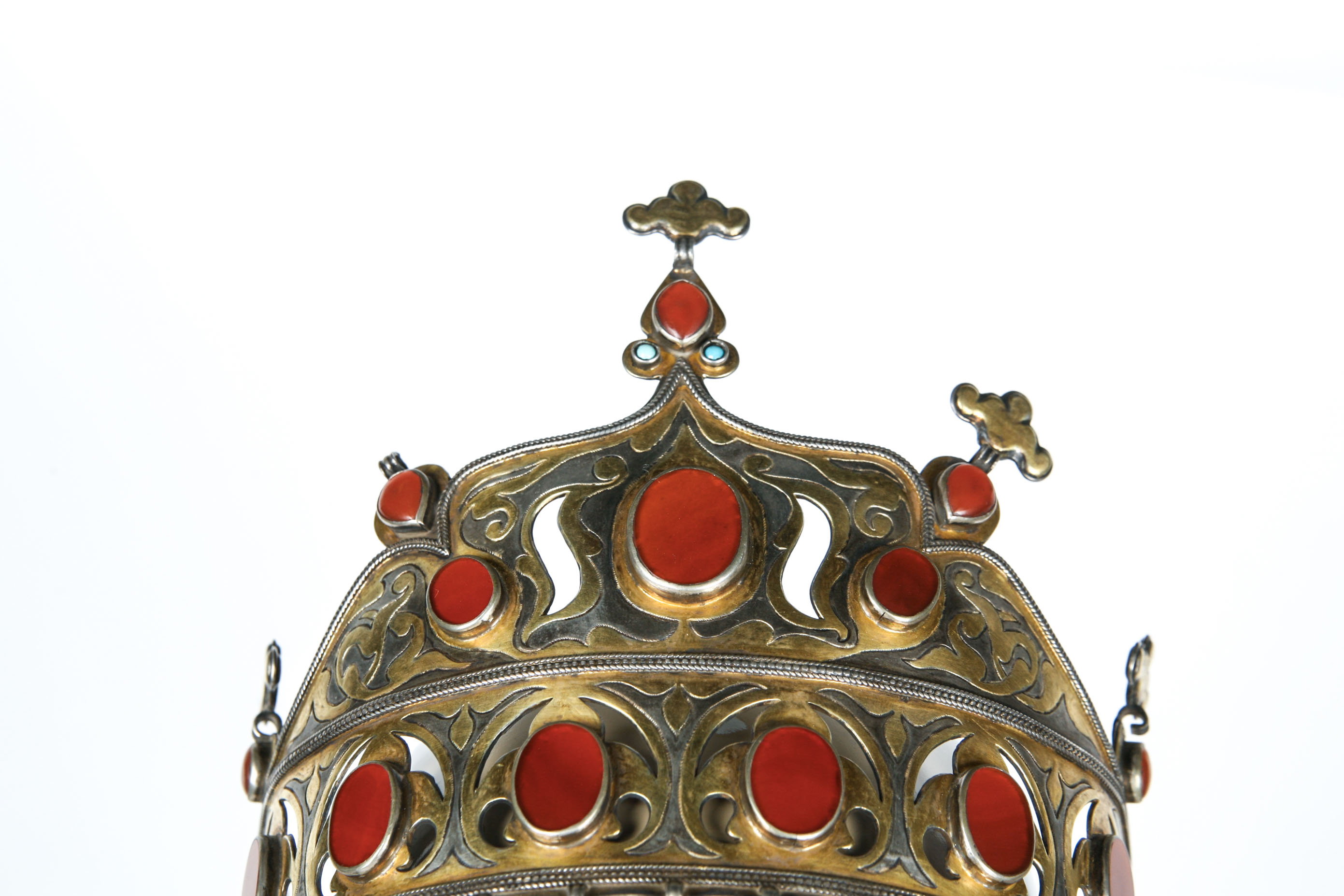 Antique Turkmen Wedding Crown