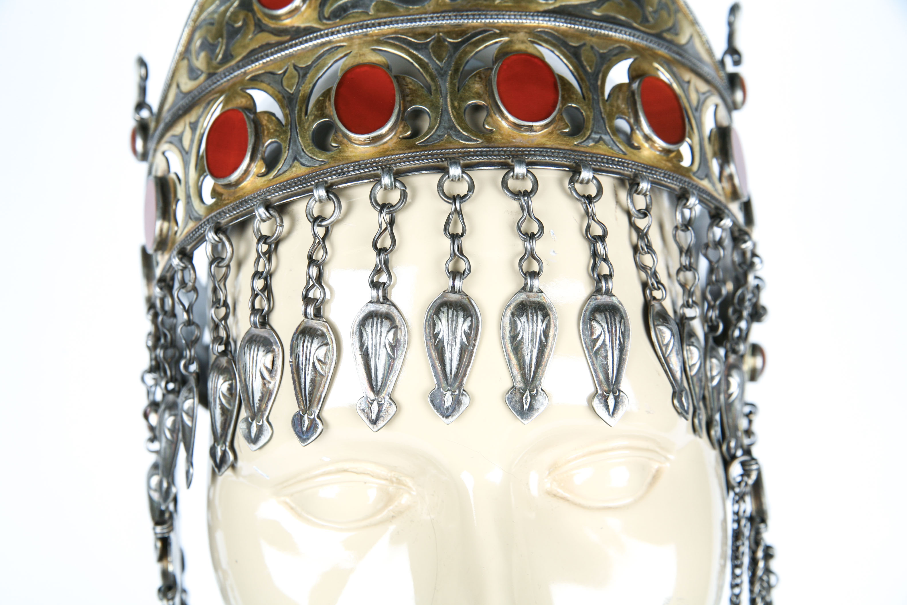 Antique Turkmen Wedding Crown