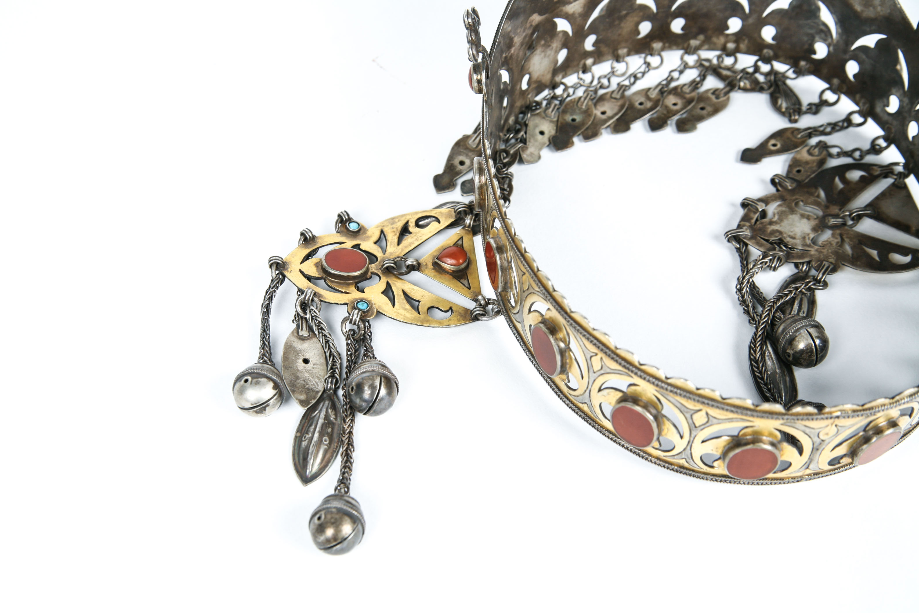 Antique Turkmen Wedding Crown