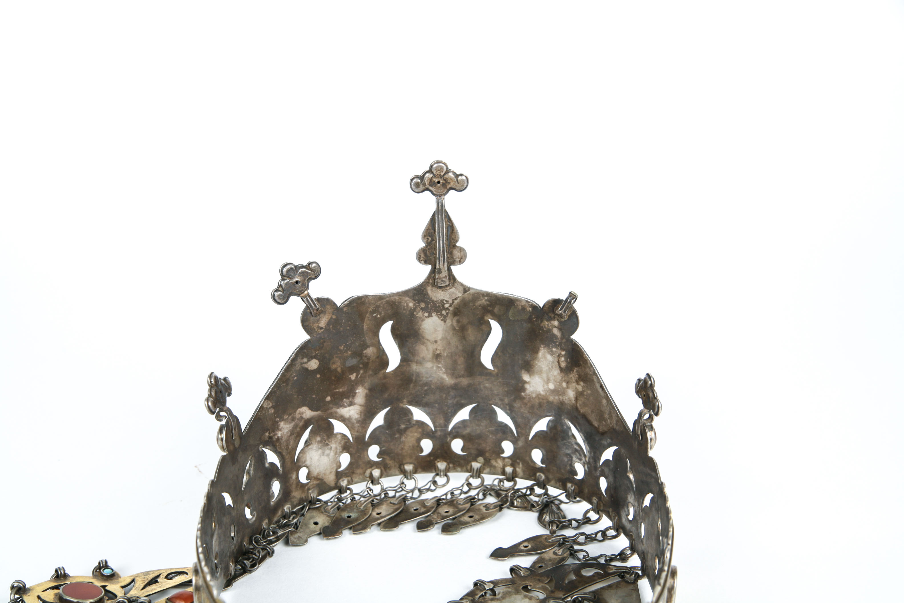 Antique Turkmen Wedding Crown