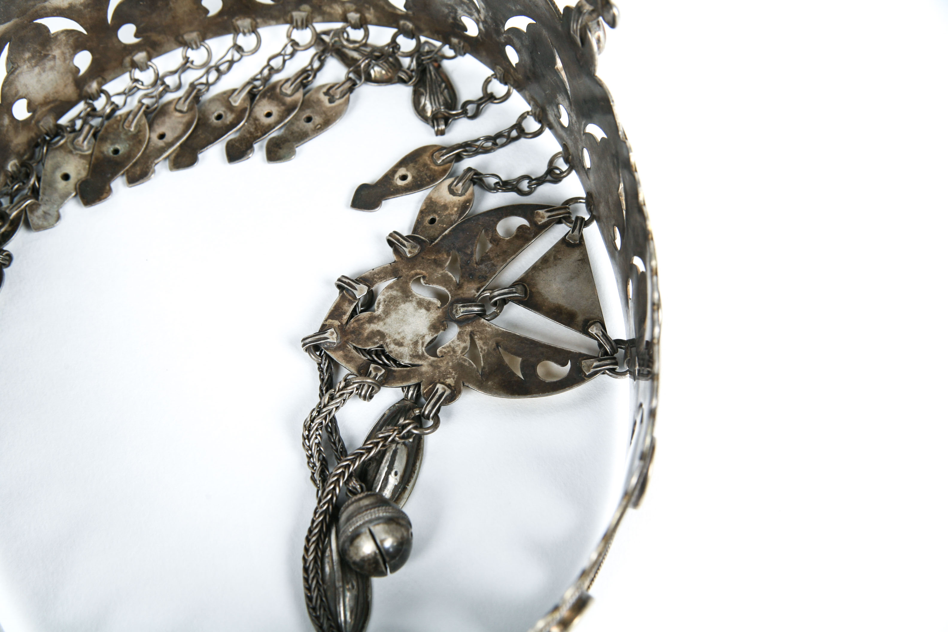 Antique Turkmen Wedding Crown