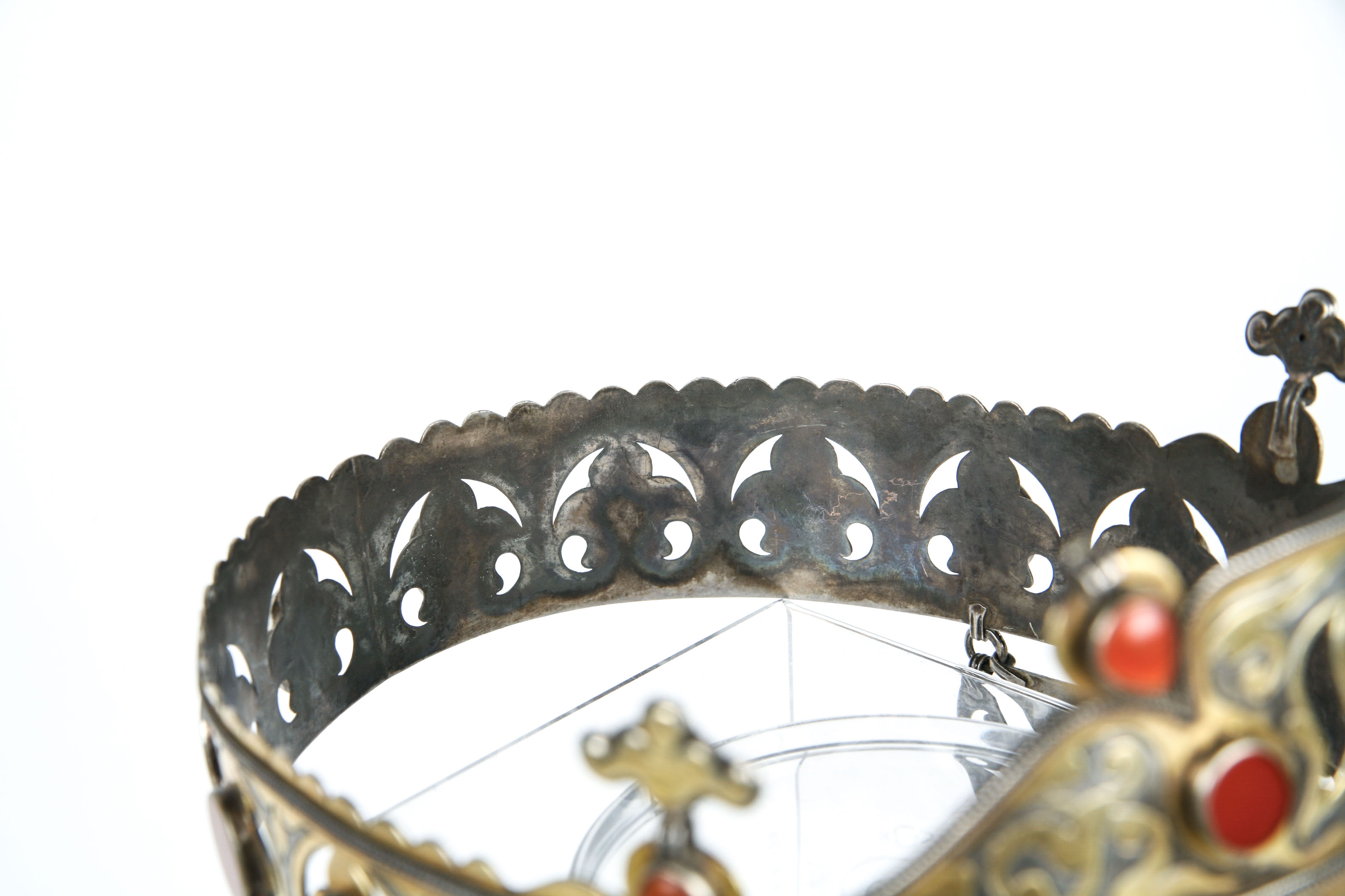 Antique Turkmen Wedding Crown