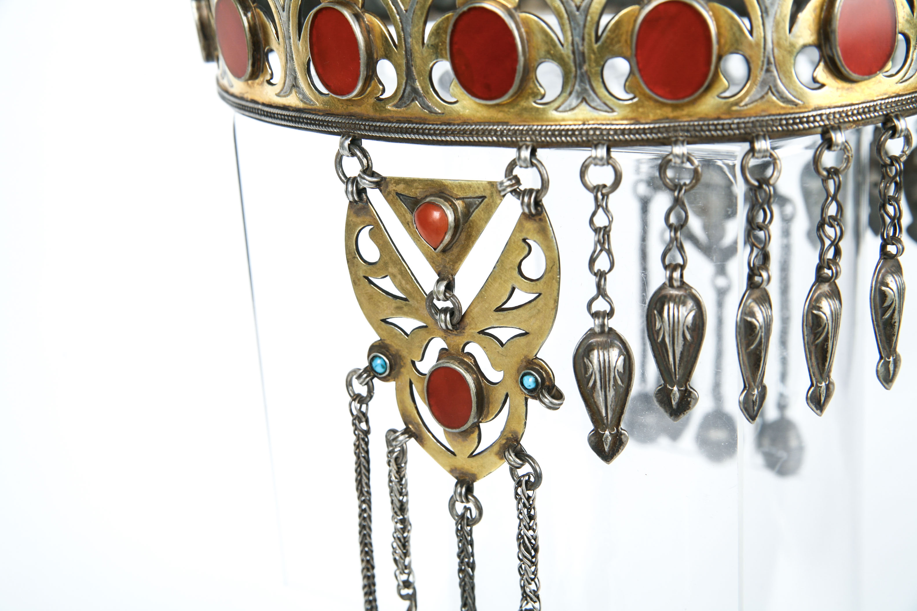 Antique Turkmen Wedding Crown