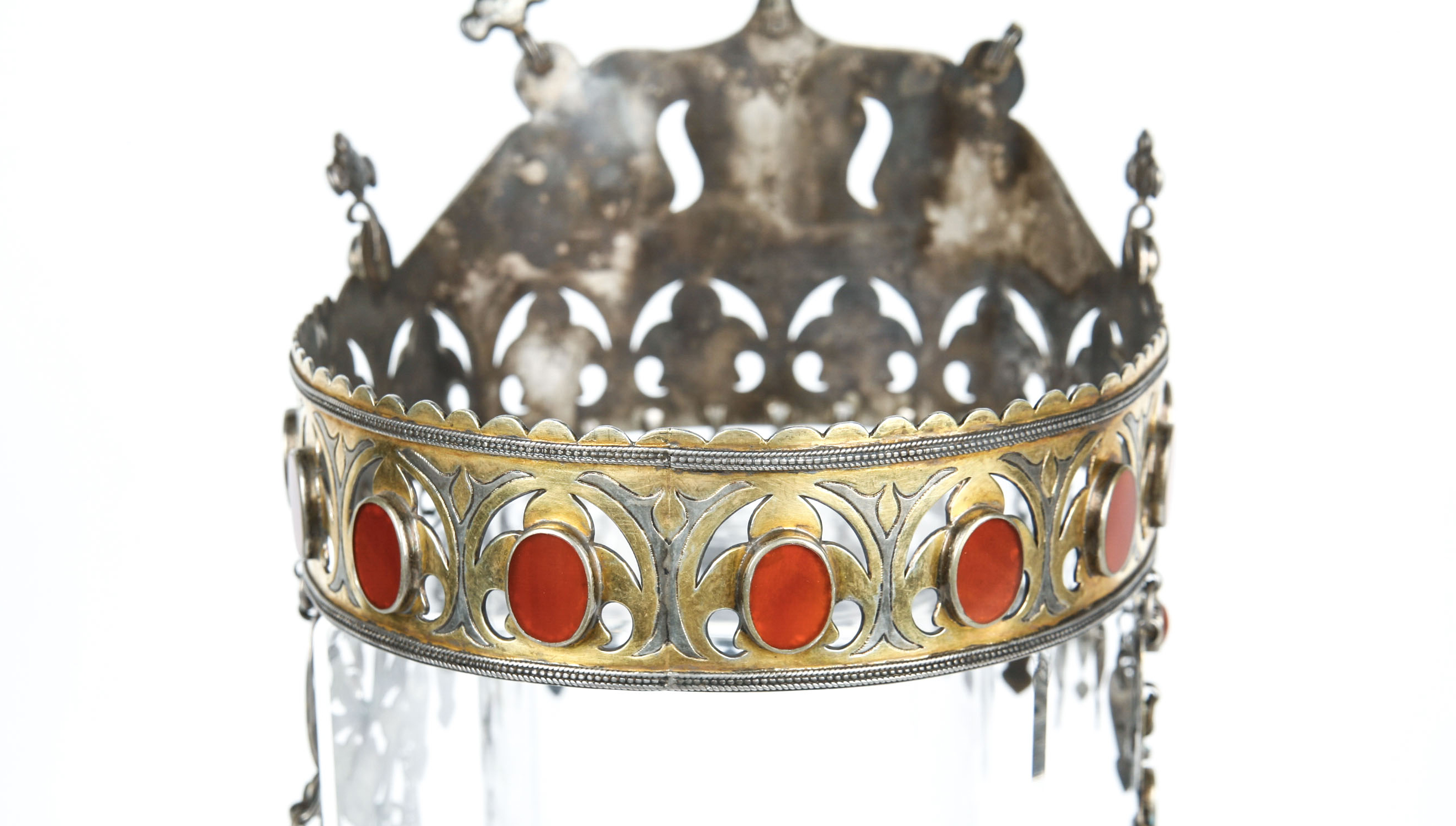 Antique Turkmen Wedding Crown