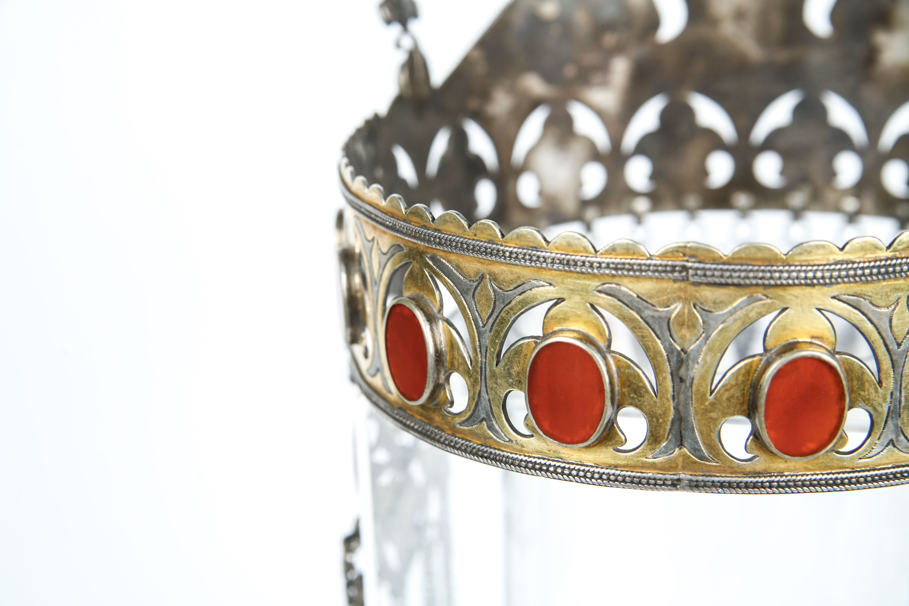 Antique Turkmen Wedding Crown
