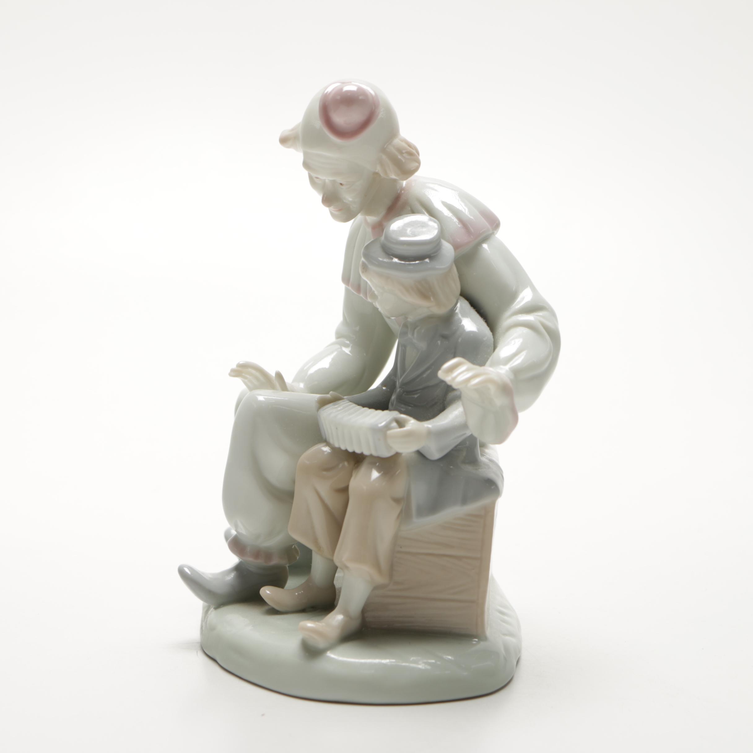 Lladró Zaphir "Lesson of Music" Porcelain Figurine