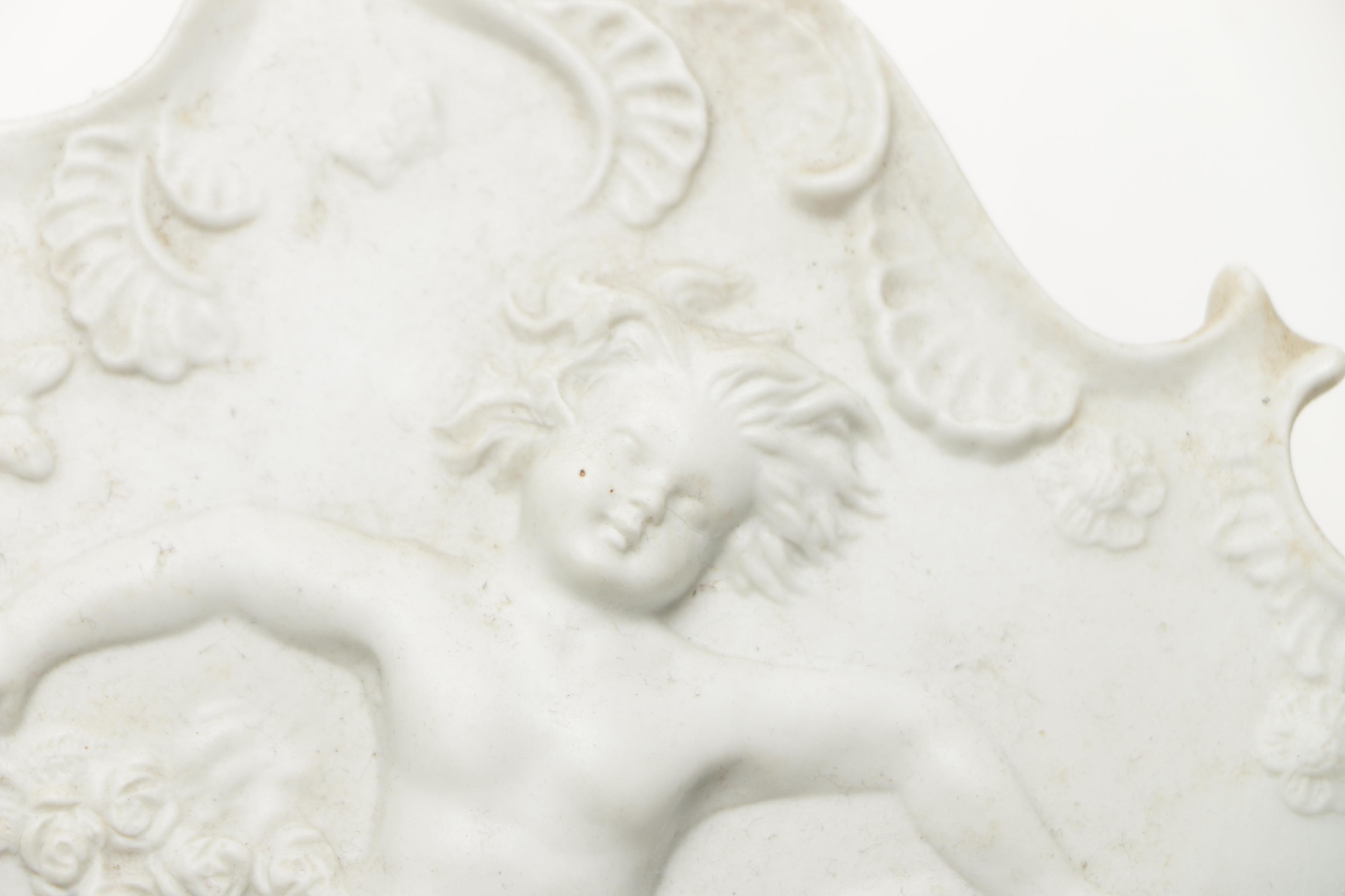 Embossed Ceramic Wall Decoration