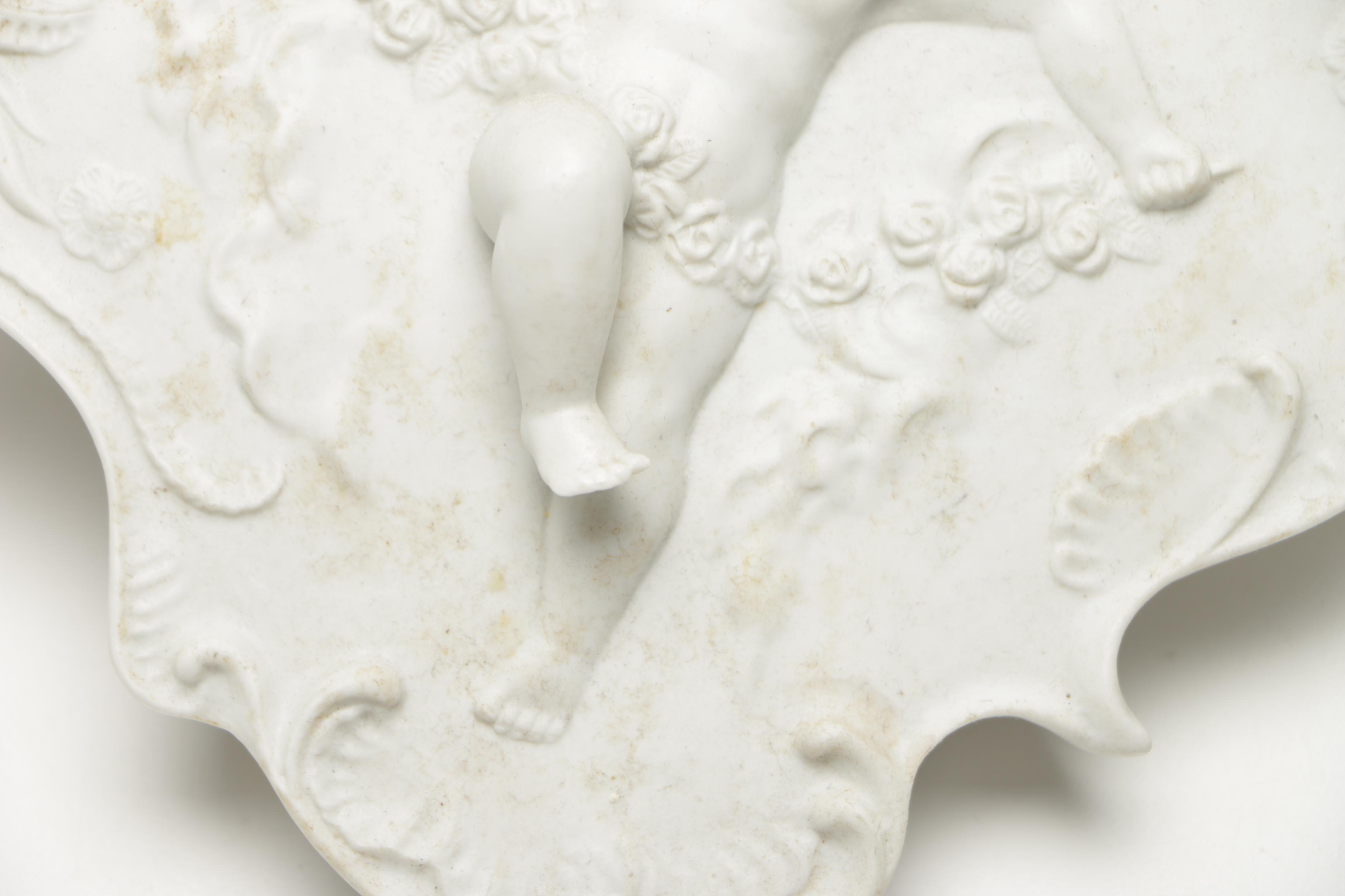 Embossed Ceramic Wall Decoration