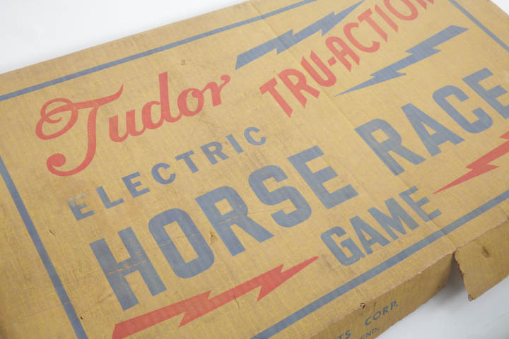1940s-Era Tudor "Tru-Action" Electric Horse Race Game